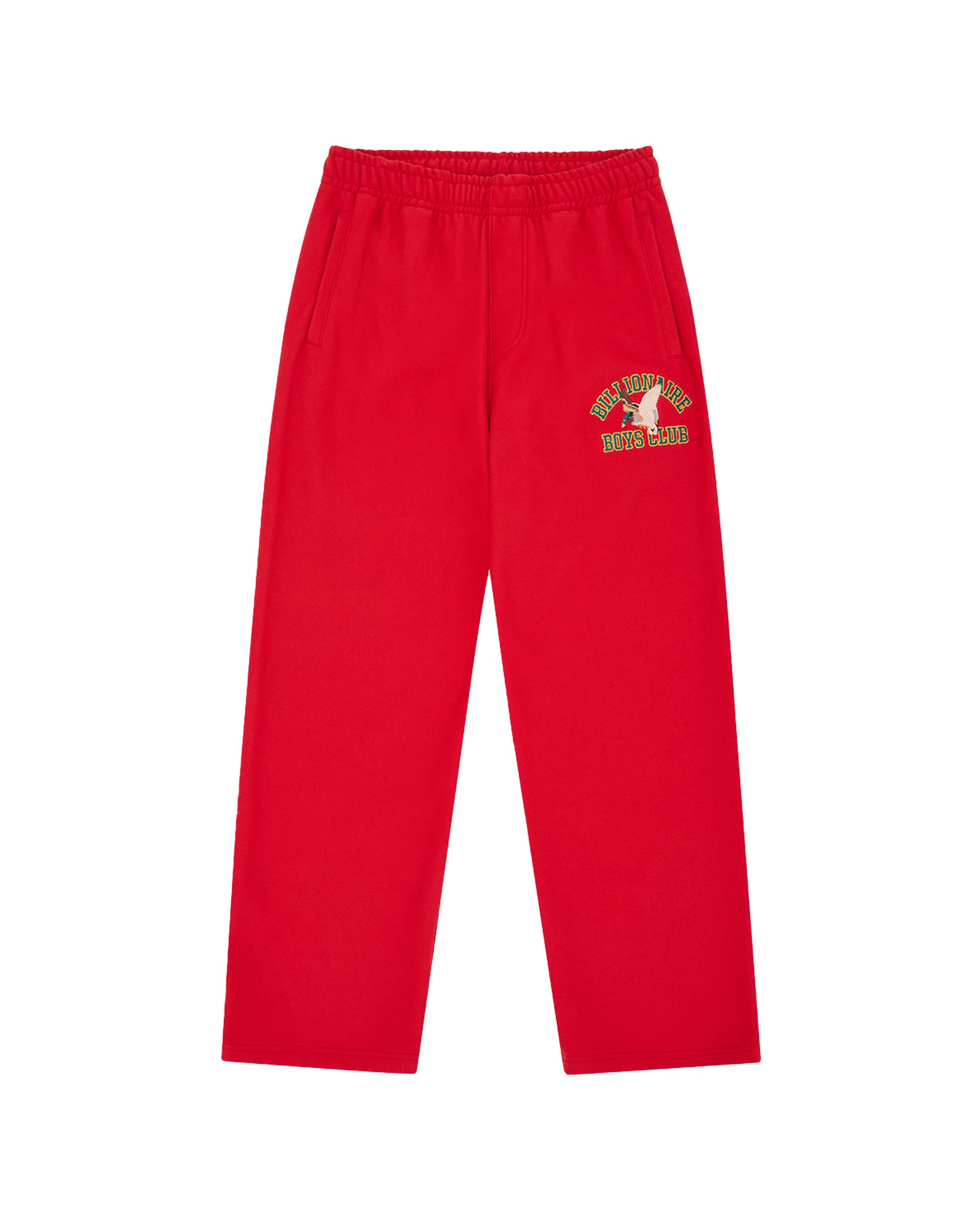 WIDE LEG DUCK VARSITY SWEATPANTS - 1