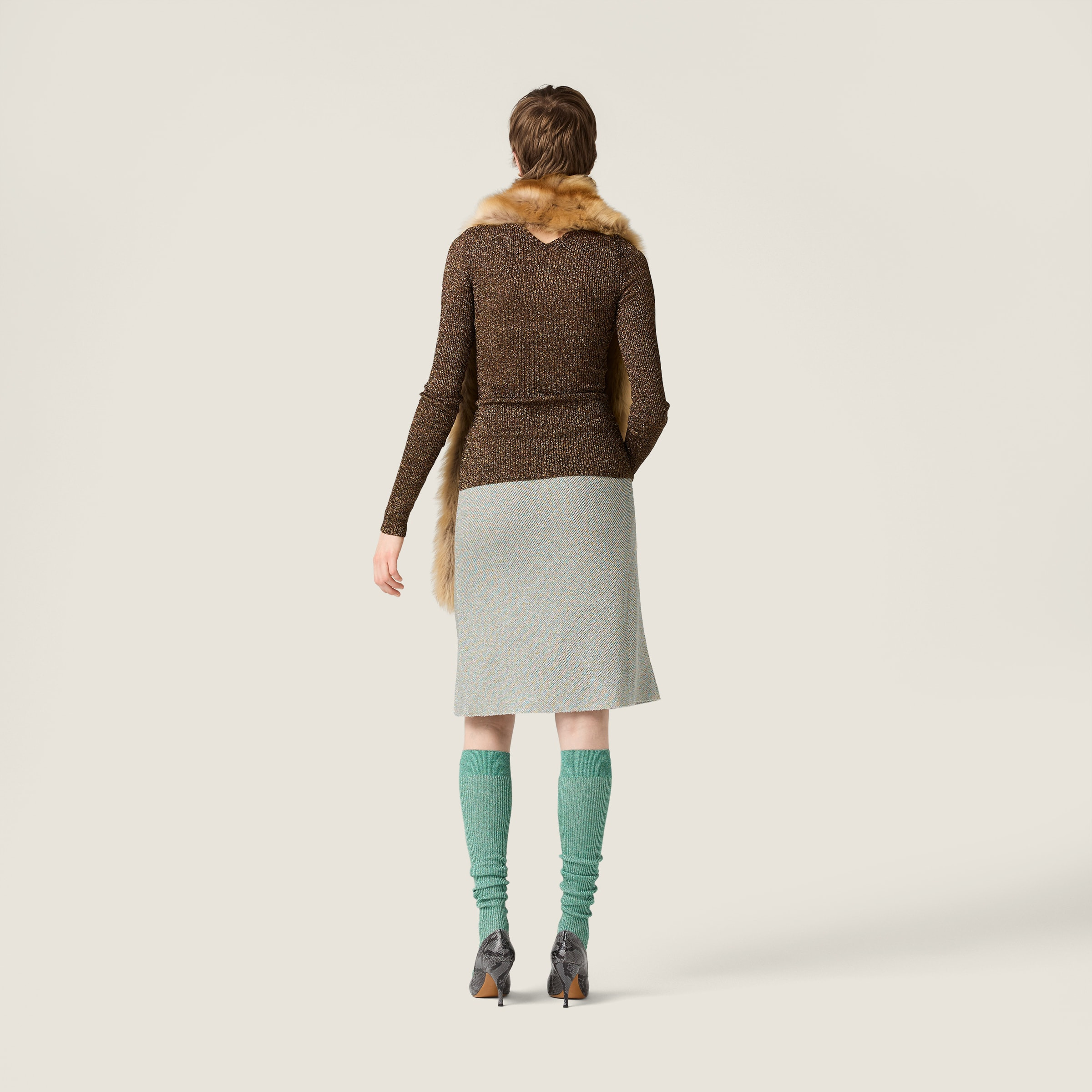 Lamé skirt - 3