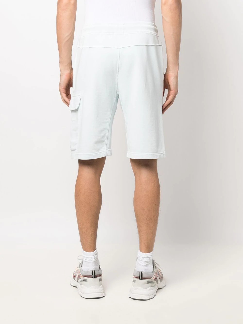 cotton track shorts - 4