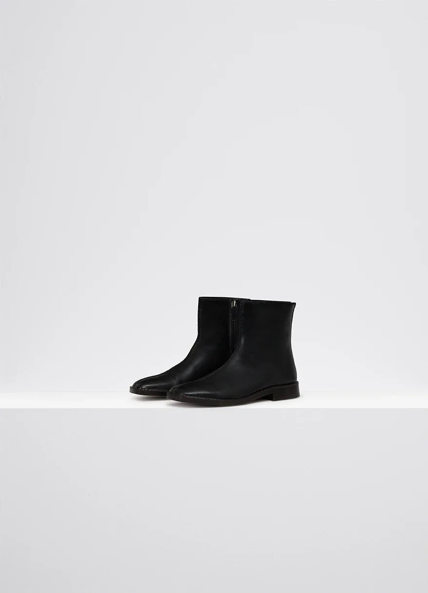 PIPED ZIPPED BOOTS - 3