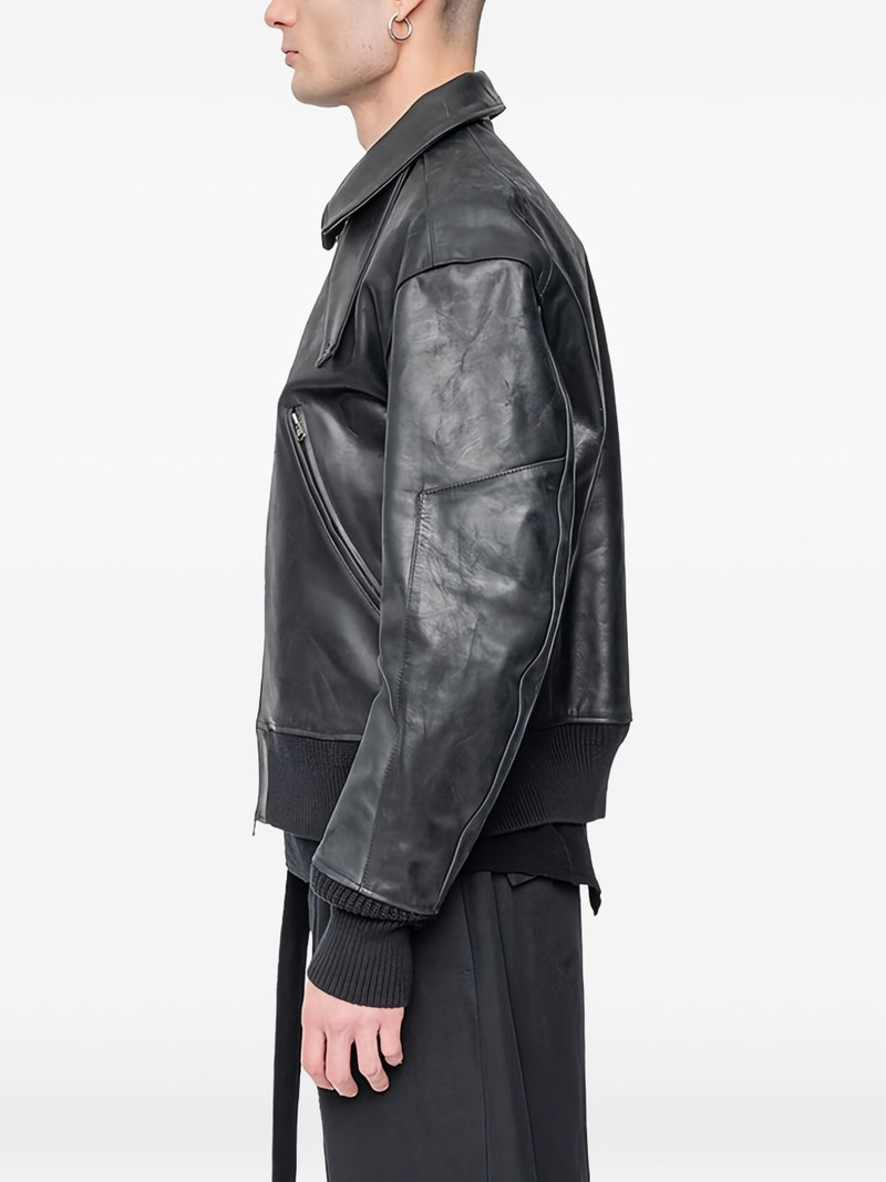 zip-up leather jacket 3