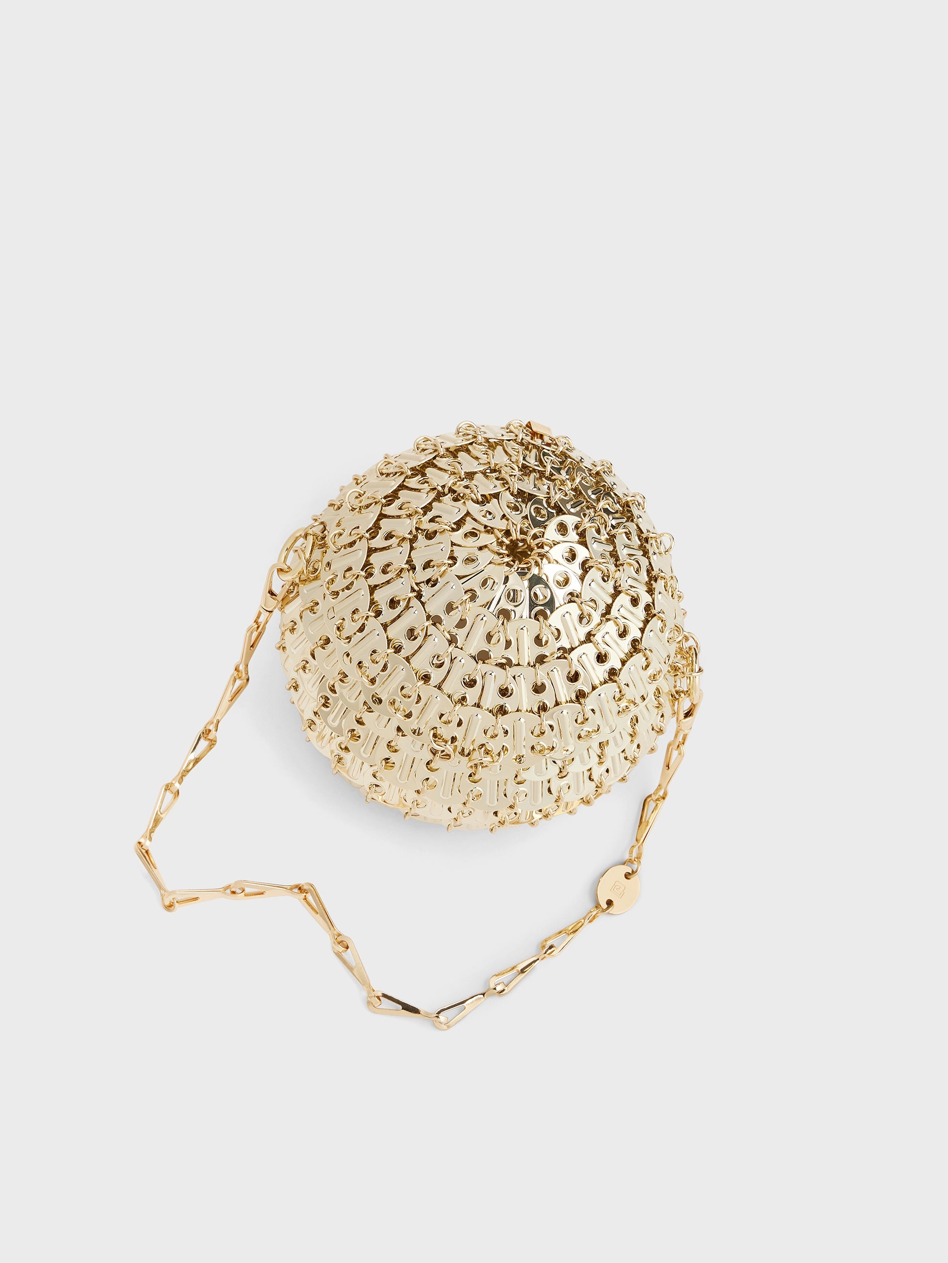 SMALL 1969 GOLD BALL-SHAPED BAG - 4