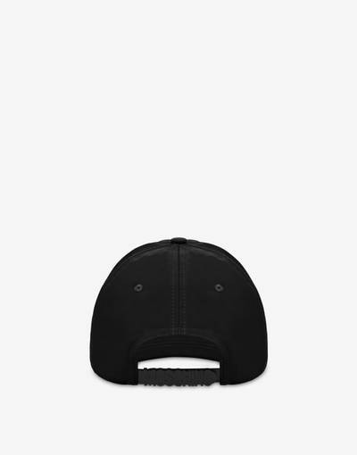 Moschino LOGO PATCH NYLON HAT outlook