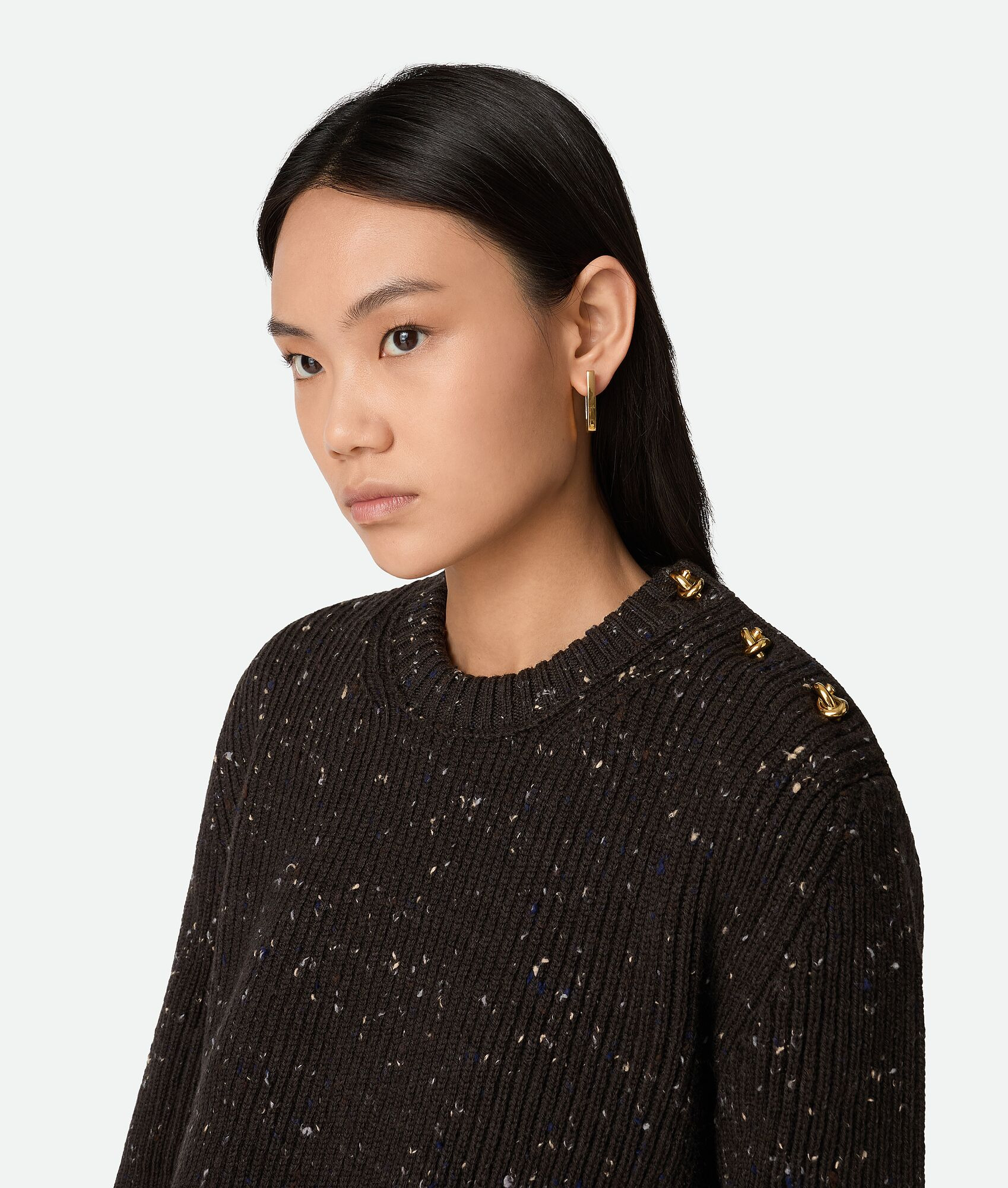 Wool English Rib Sweater - 4
