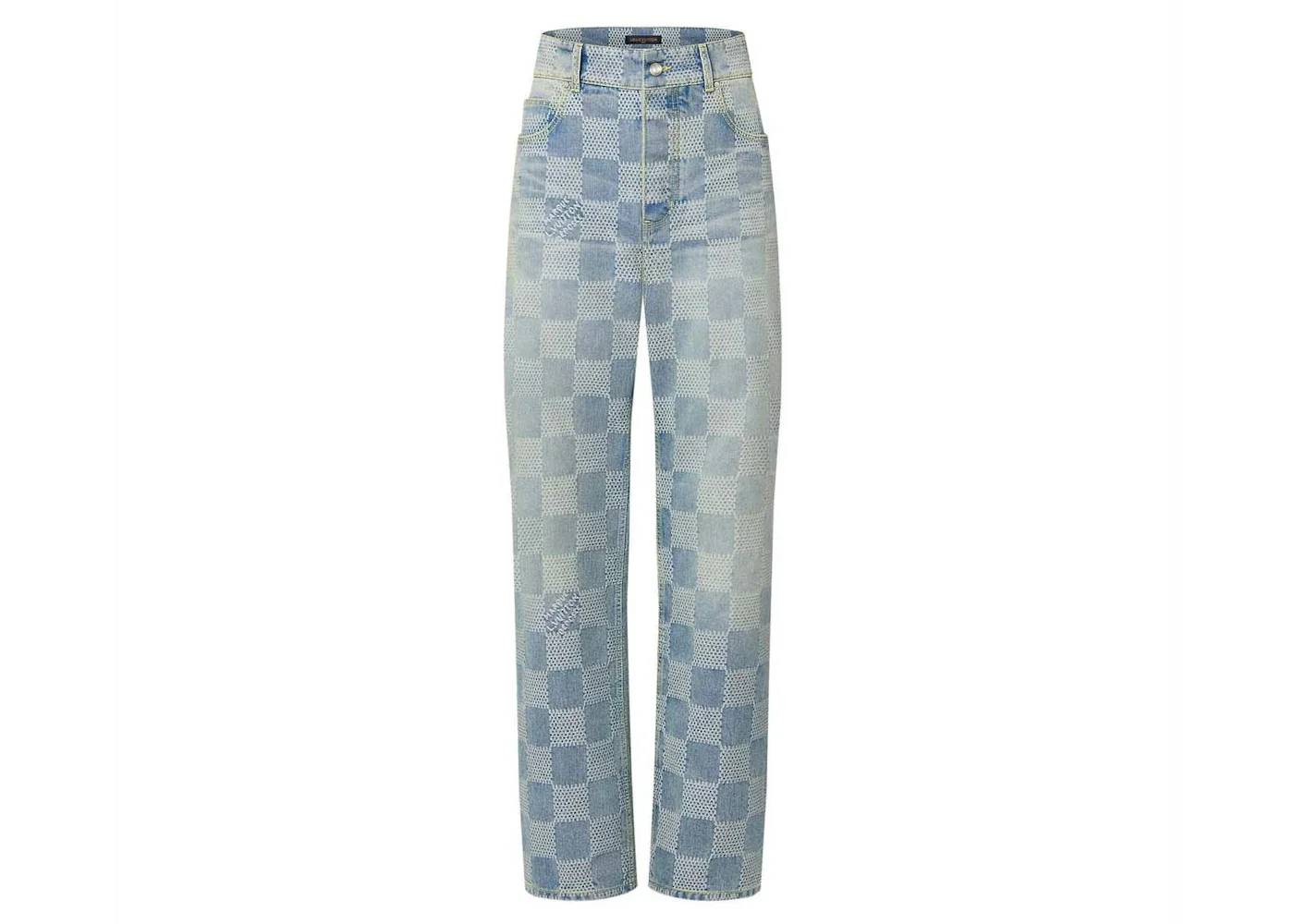 Louis Vuitton Damier Denim Skate Pants Indigo - 1