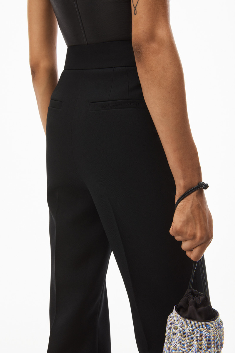 WIDE LEG PANT IN WOOL TAILORING 6