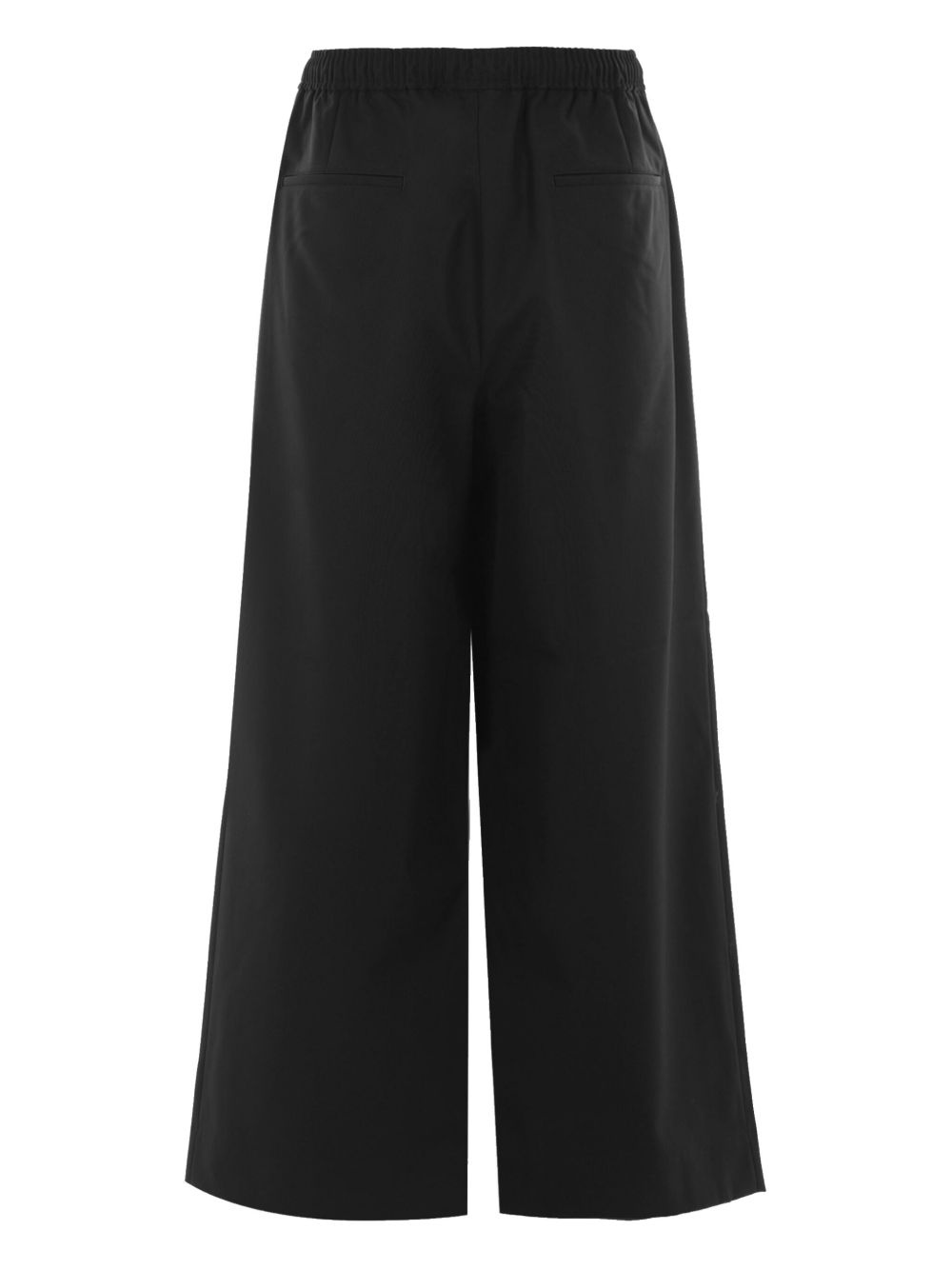 wide-leg wool trousers - 2