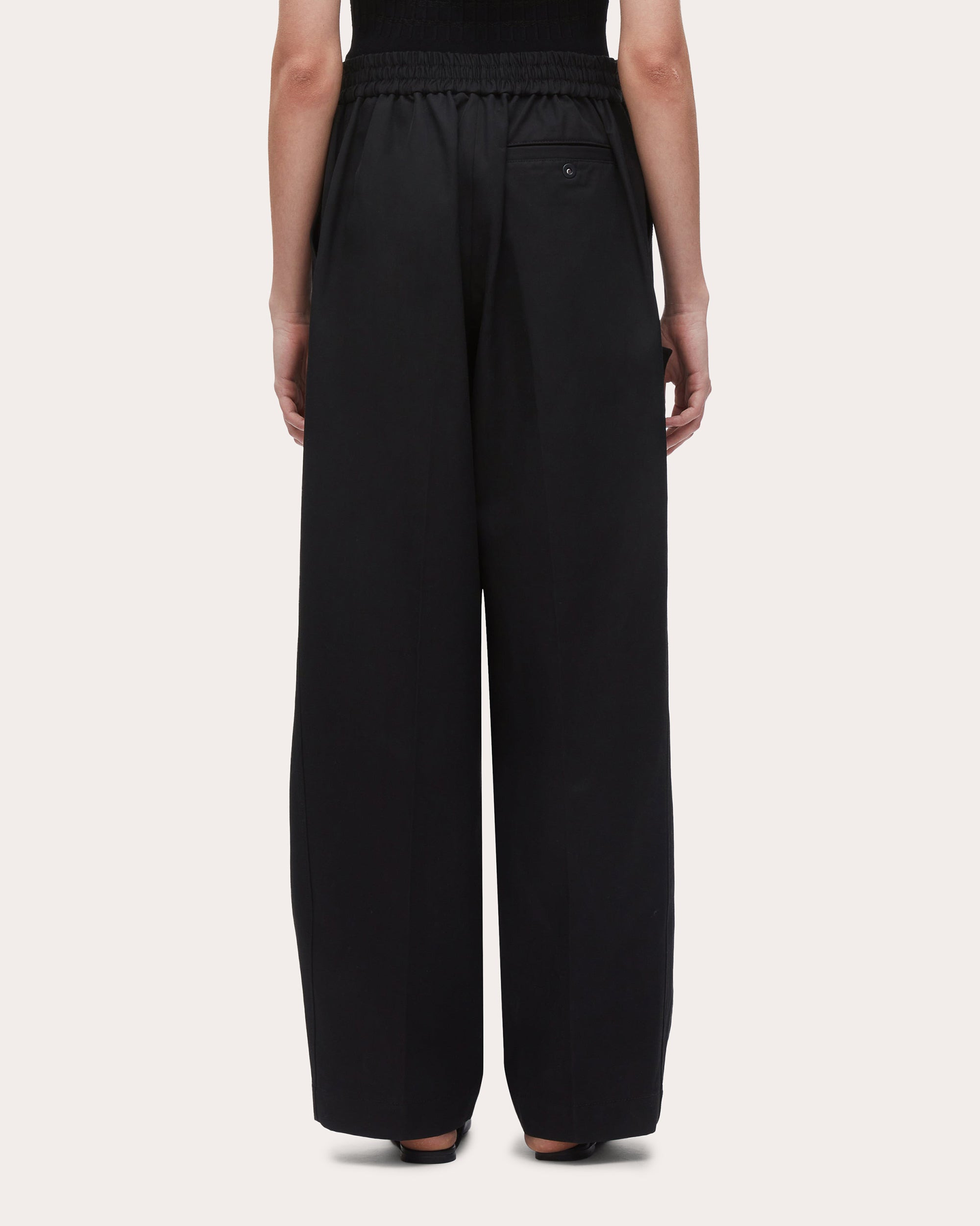 Zipper-Embellished Cotton-Blend Twill Pants - 2