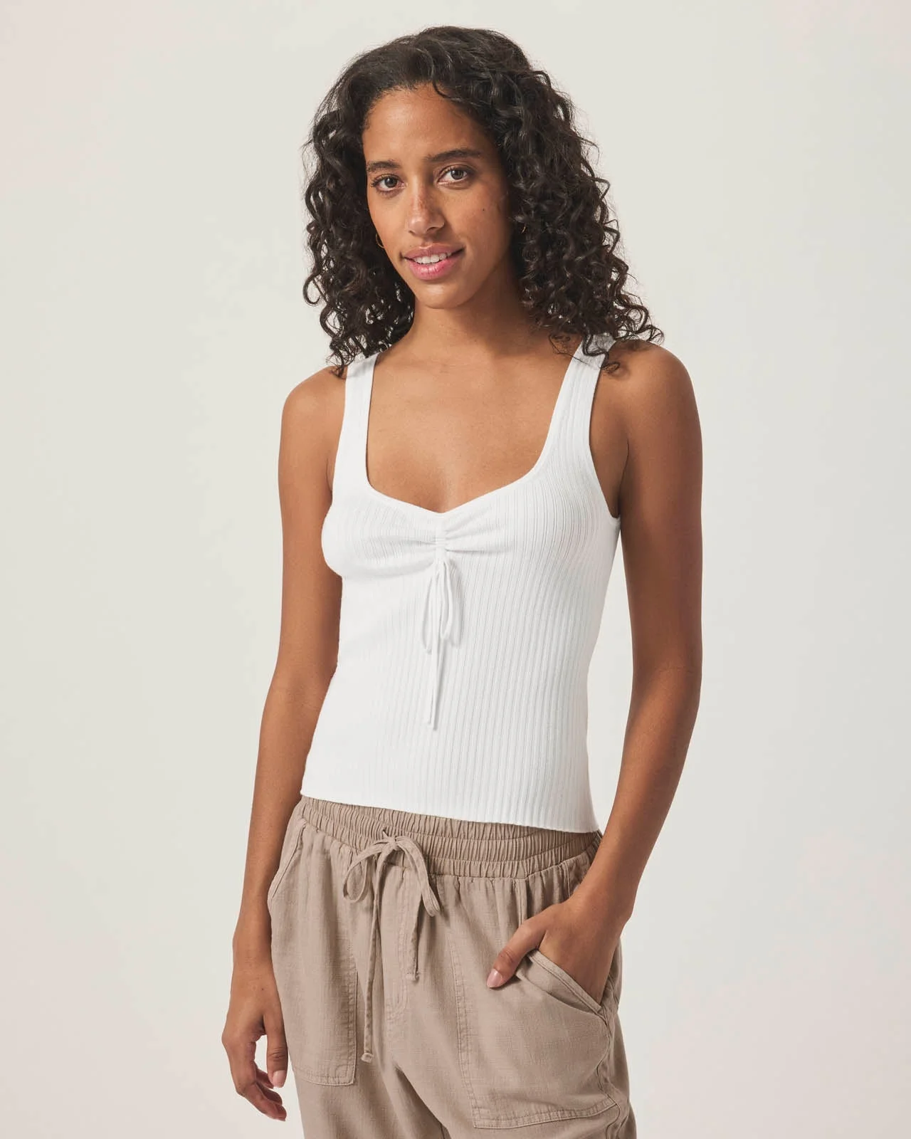 Saige Sweater Tank - 1