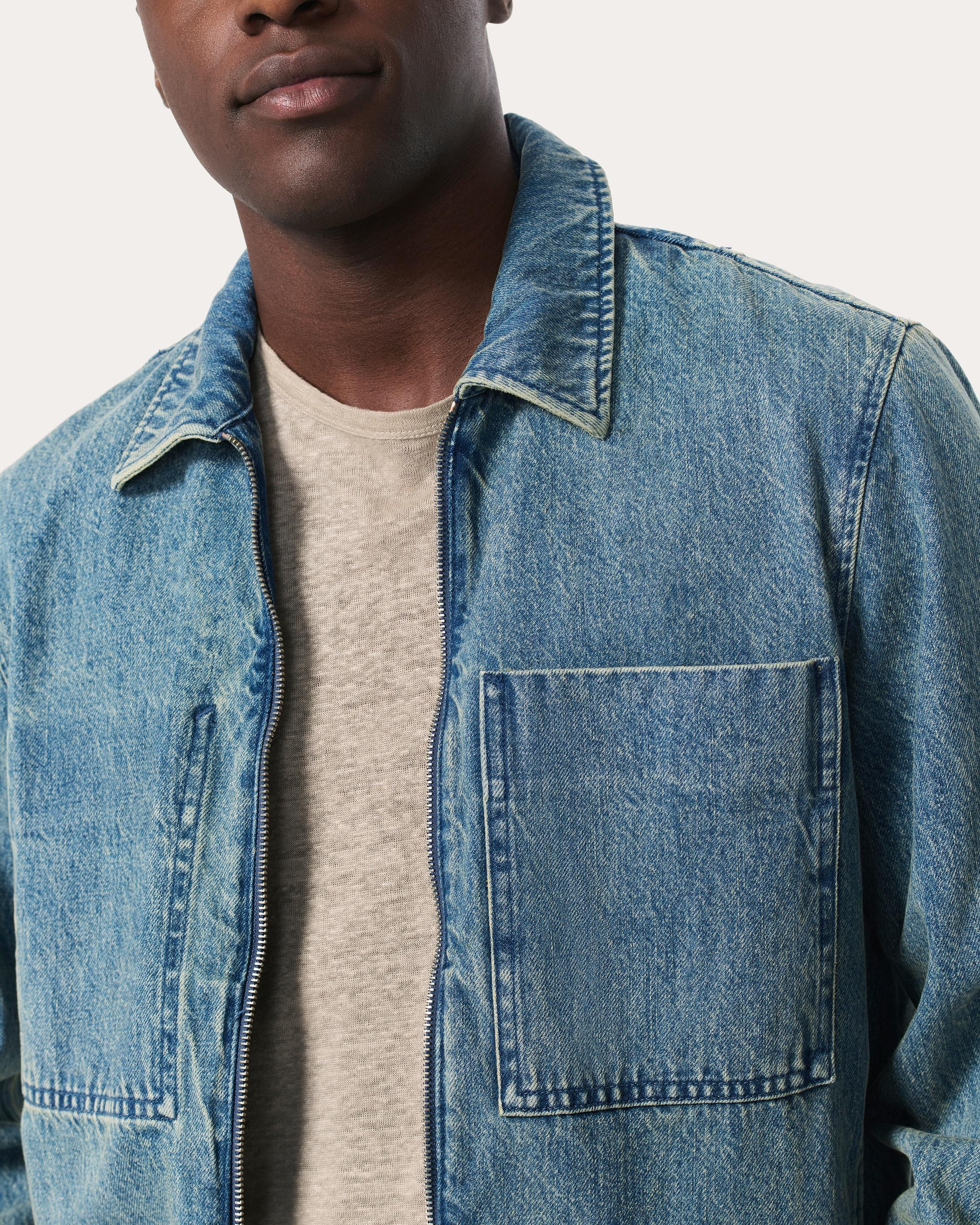 Simon Denim Garage Jacket
Authentic Rigid Denim - 4