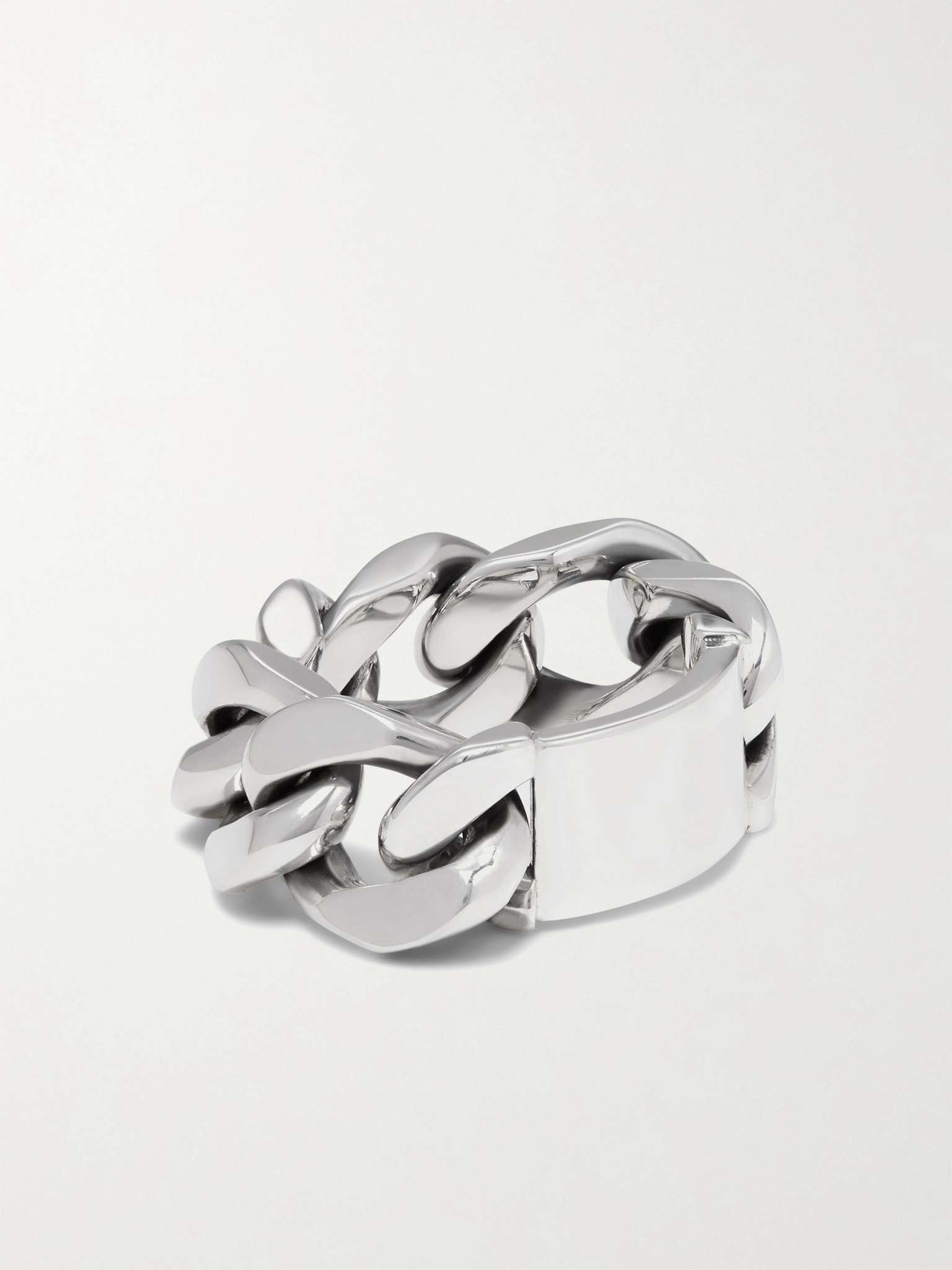 Sterling Silver Chain Ring - 5