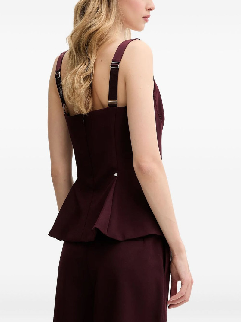 peplum-waist top 3