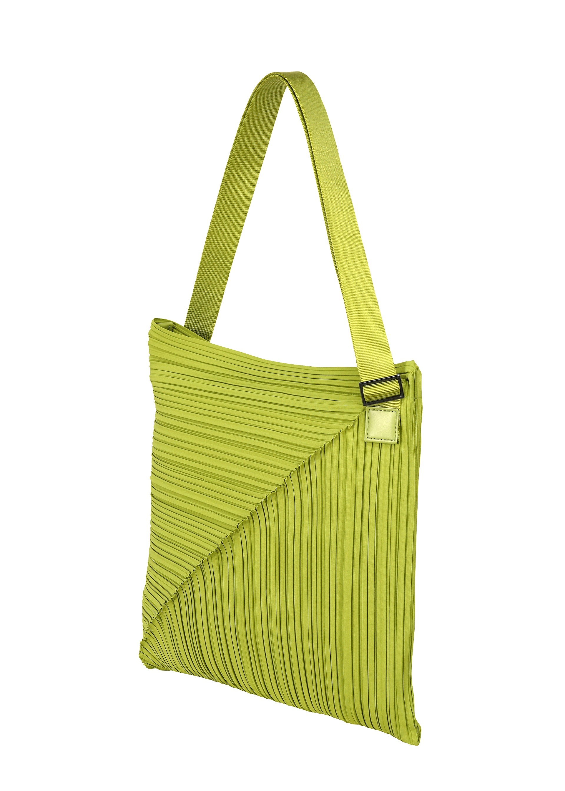 DIAGONAL PLEATS BAG - 4