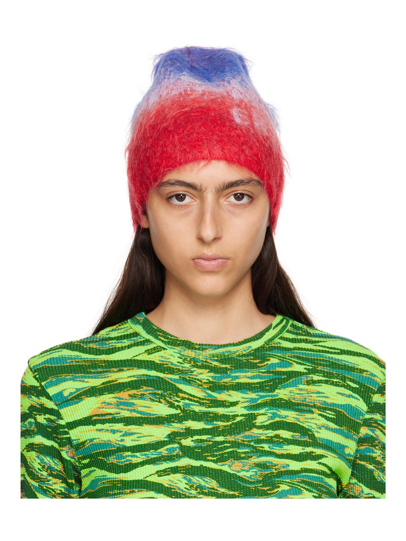 Blue & Red Degrade Beanie 1