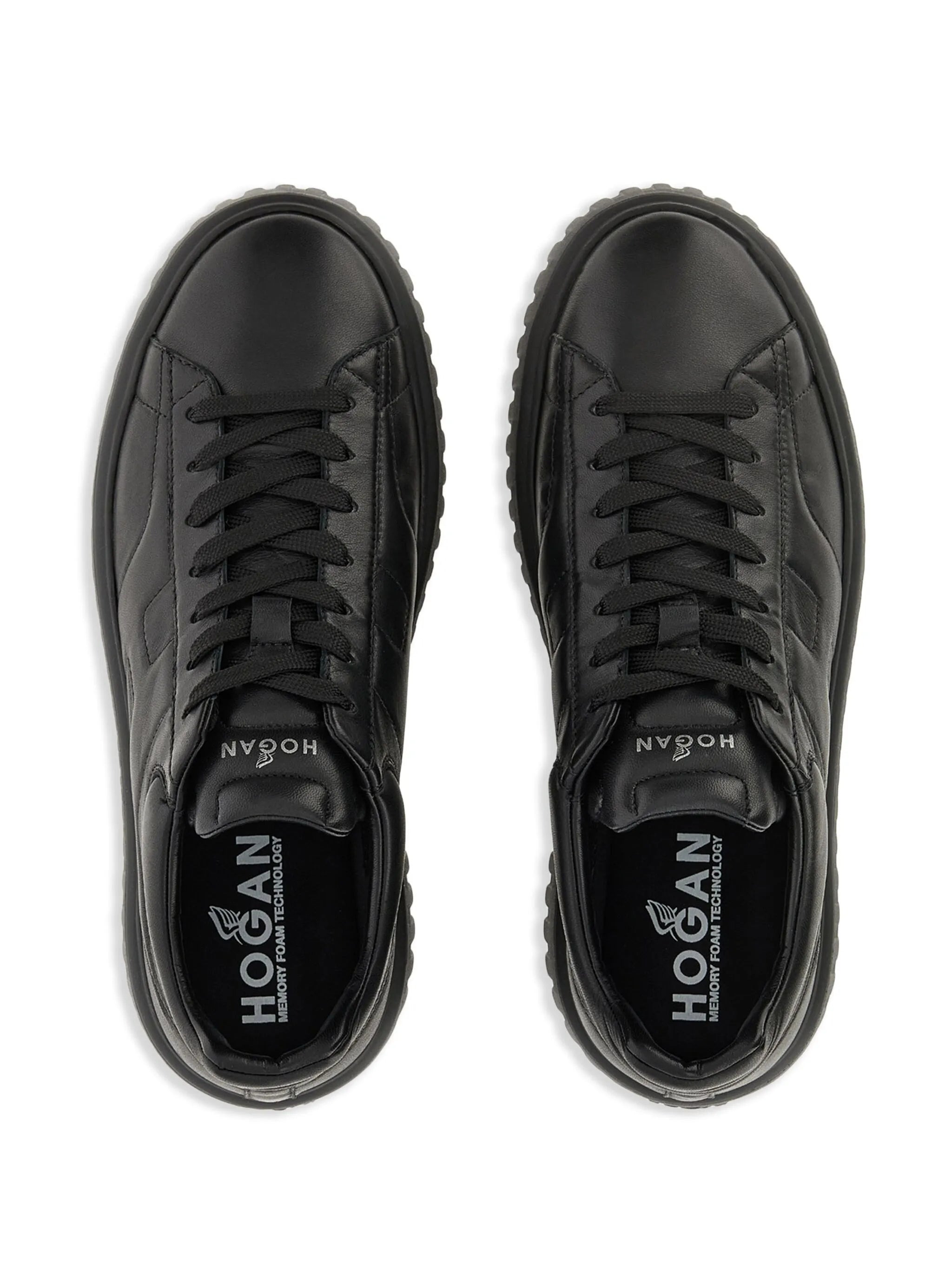 Hogan H-Stripes Leather Sneakers - 2