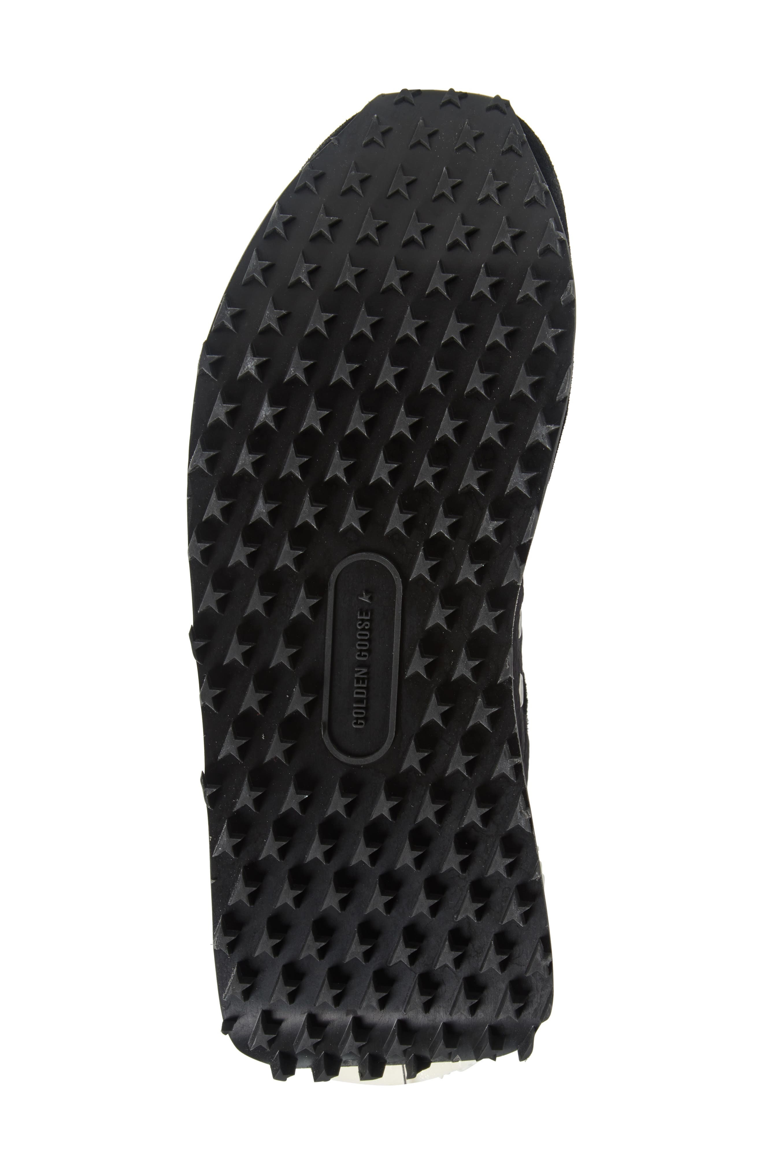 Golden Goose Marathon Sneaker in Black/Silver at Nordstrom - 6