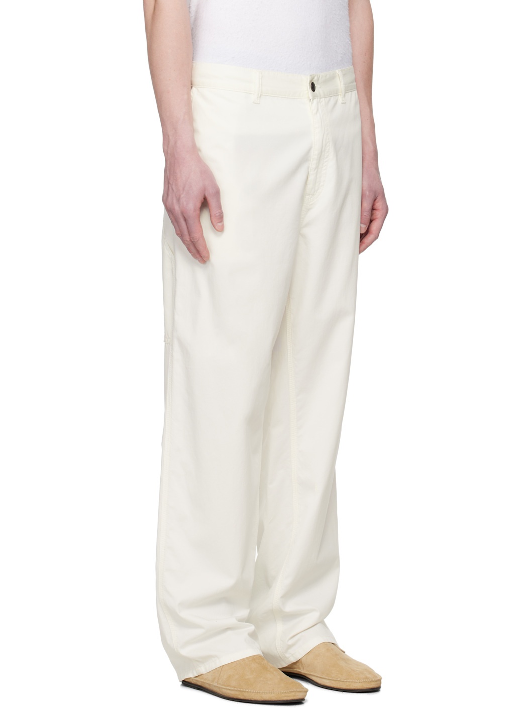 White Sankuro Trousers - 2