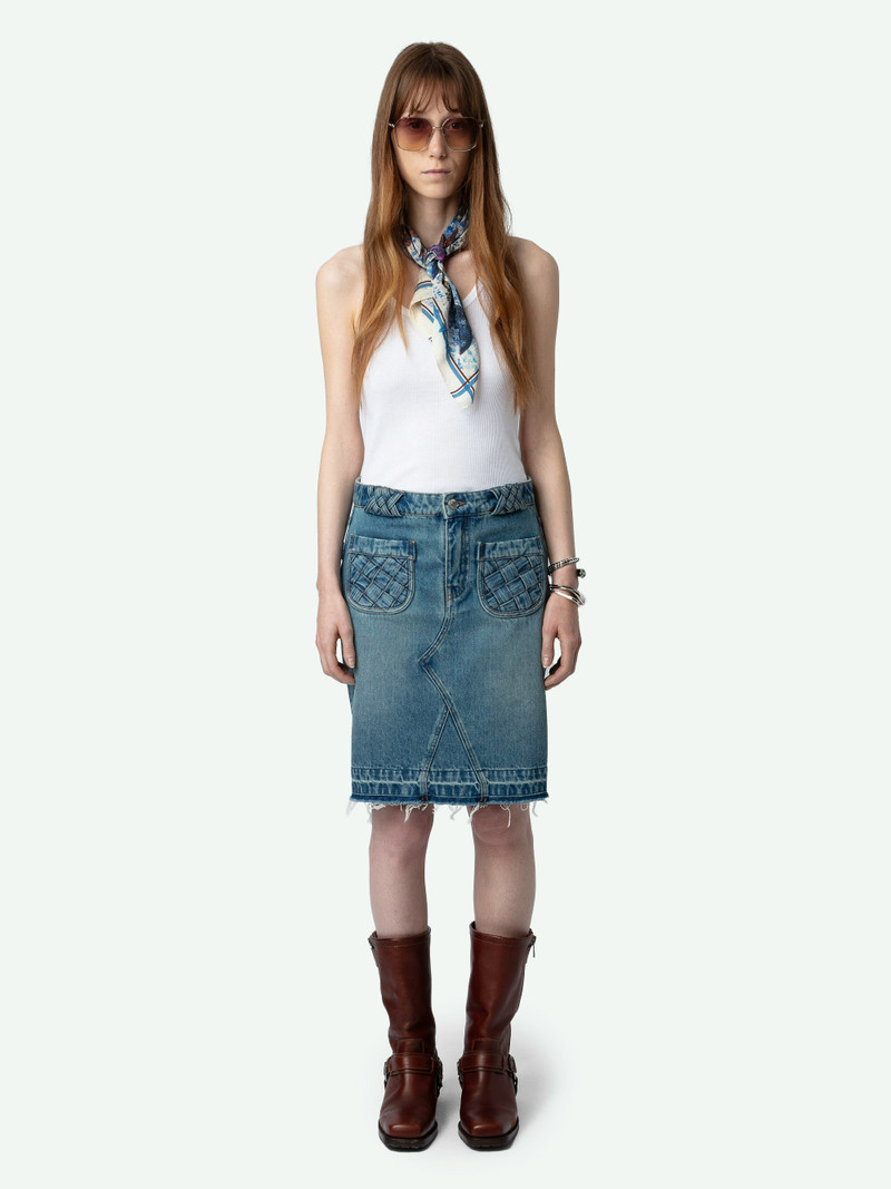 Zadig & Voltaire Jingle Denim Skirt outlook