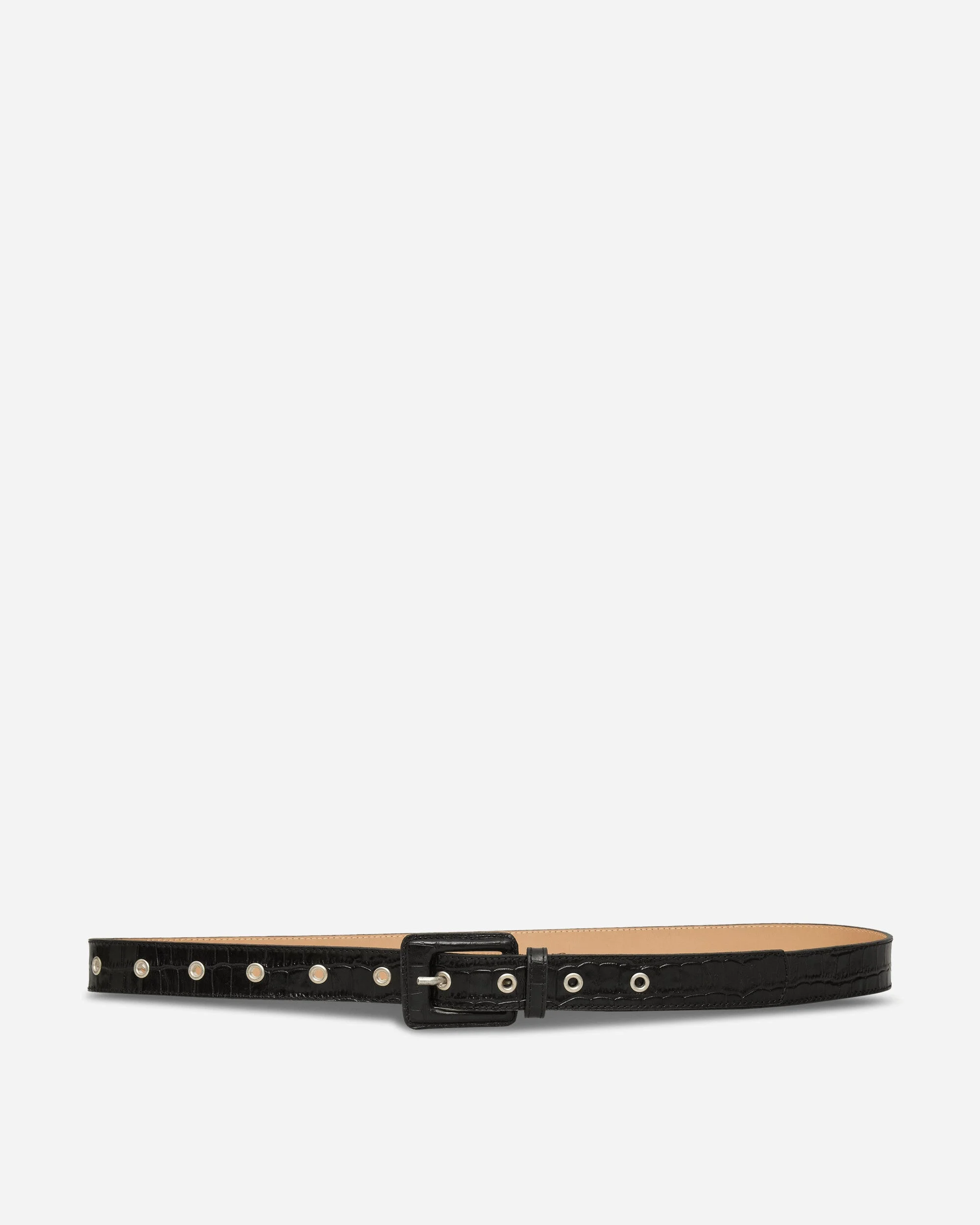 Drivers Belt Black Croc - 1