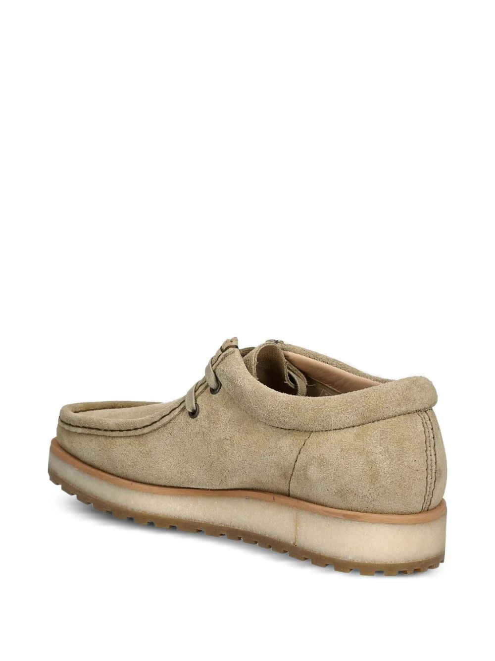 suede lace-up shoes - 3