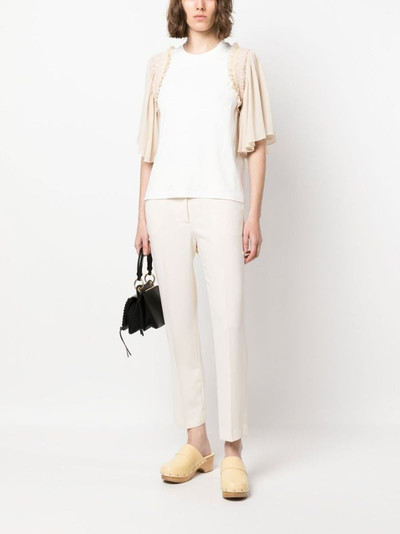 See by Chloé tailored tapered-leg trousers outlook
