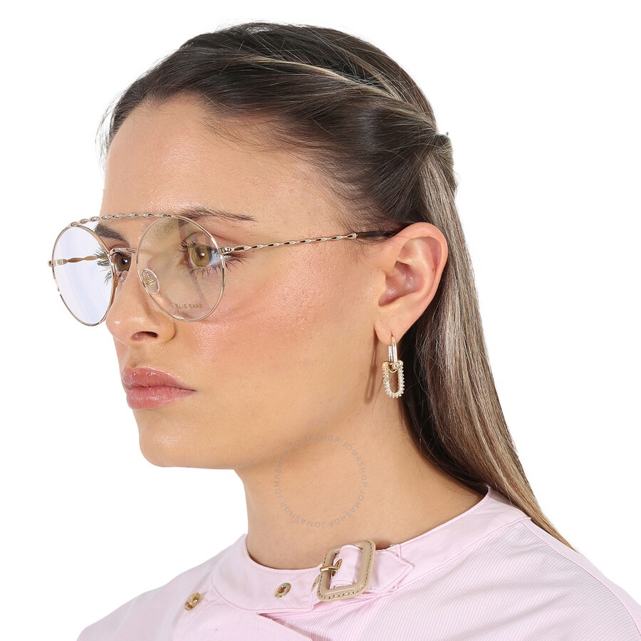 Elie Saab Demo Round Ladies Eyeglasses ES 052 J5G 55 - 2