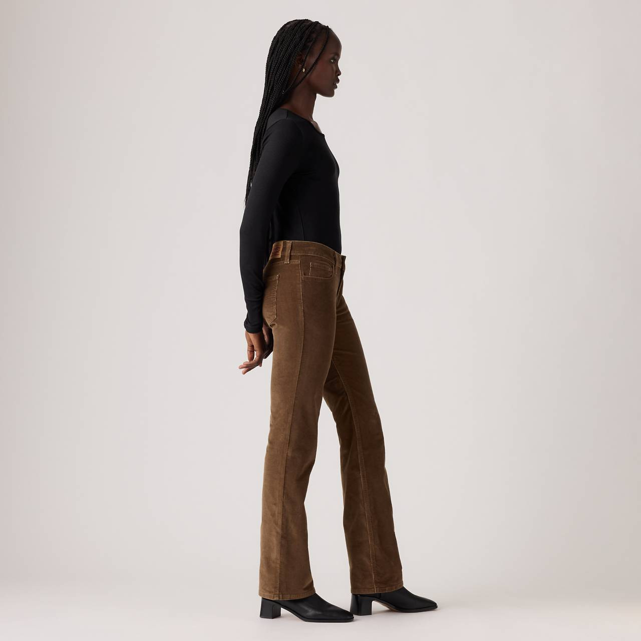 SUPERLOW BOOTCUT CORDUROY WOMEN'S PANTS - 3