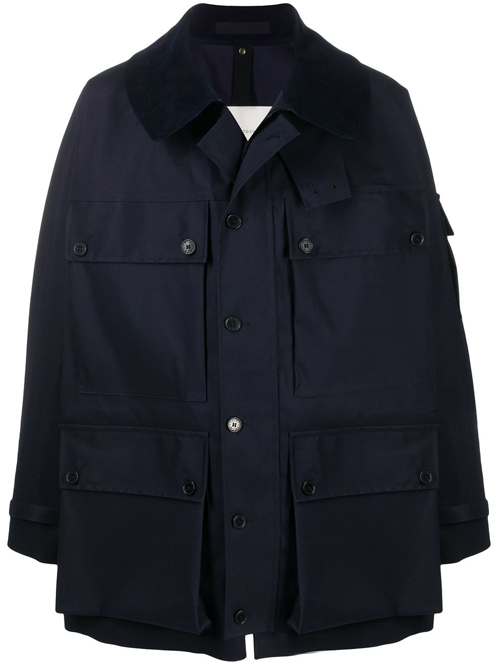 NEW YORK cotton coat - 1