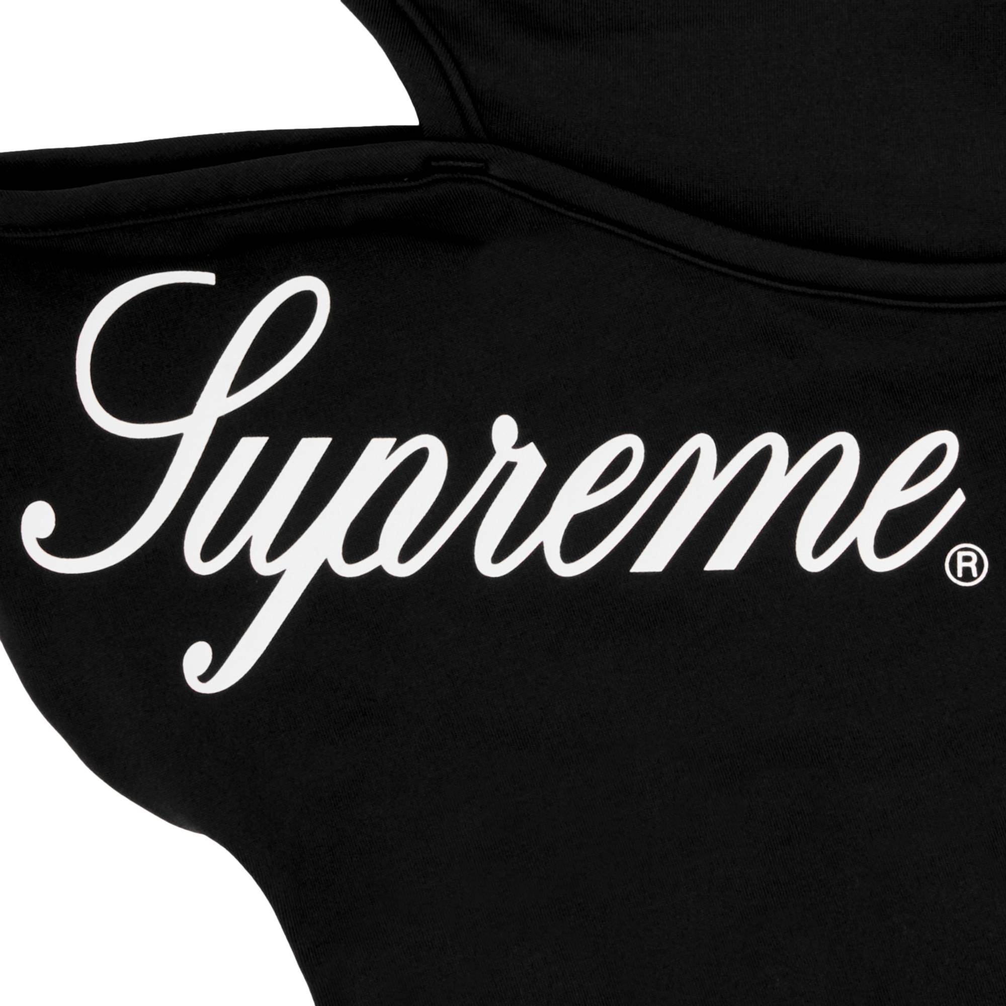 Supreme Script Lightweight Balaclava 'Black' - 3