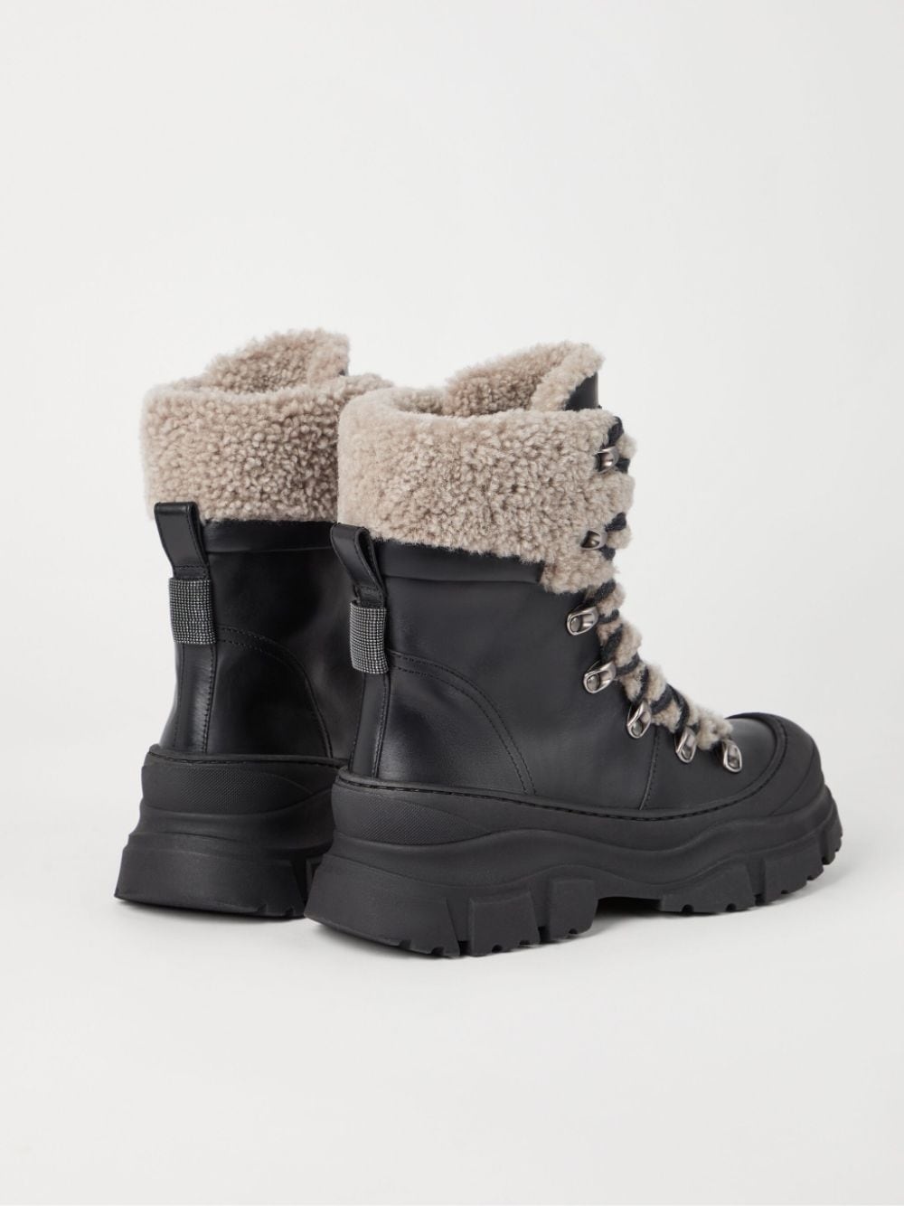 panelled ankle boots - 4