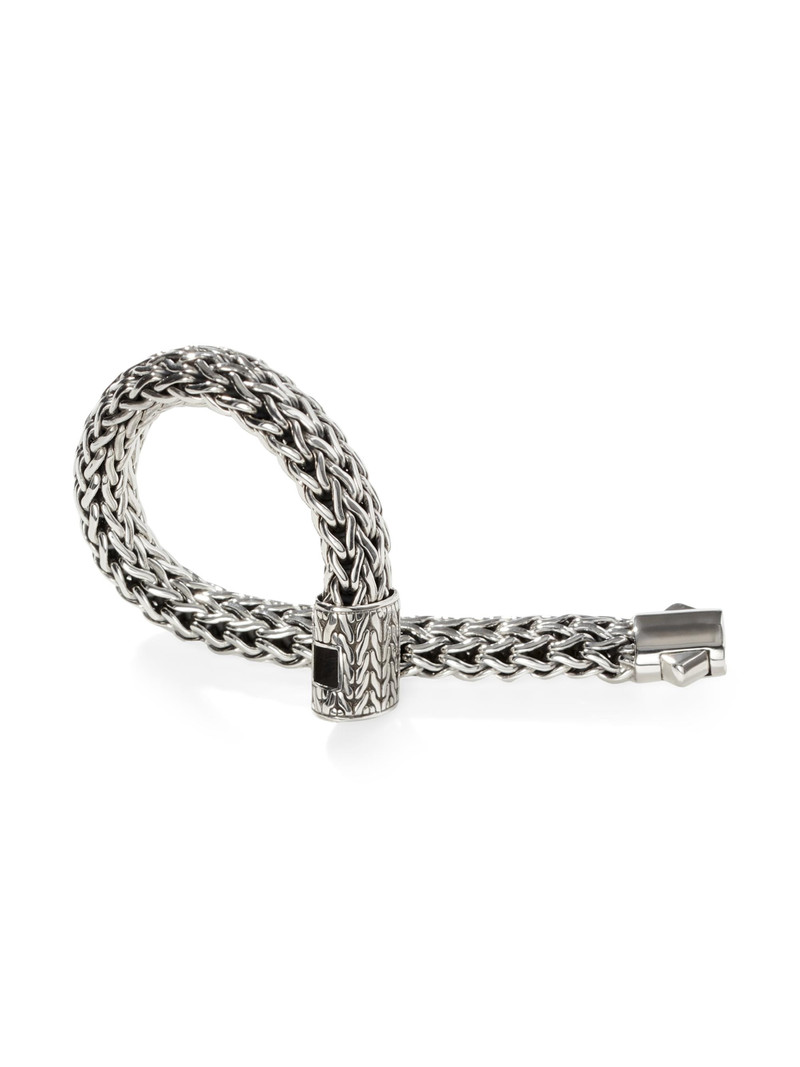 Women's Classic Chain Sterling Silver Bracelet - Silver 5