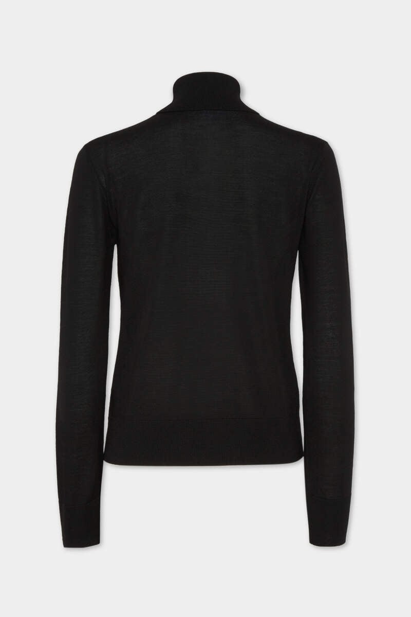 DSQUARED2 D2 WOOL TURTLENECK PULLOVER outlook