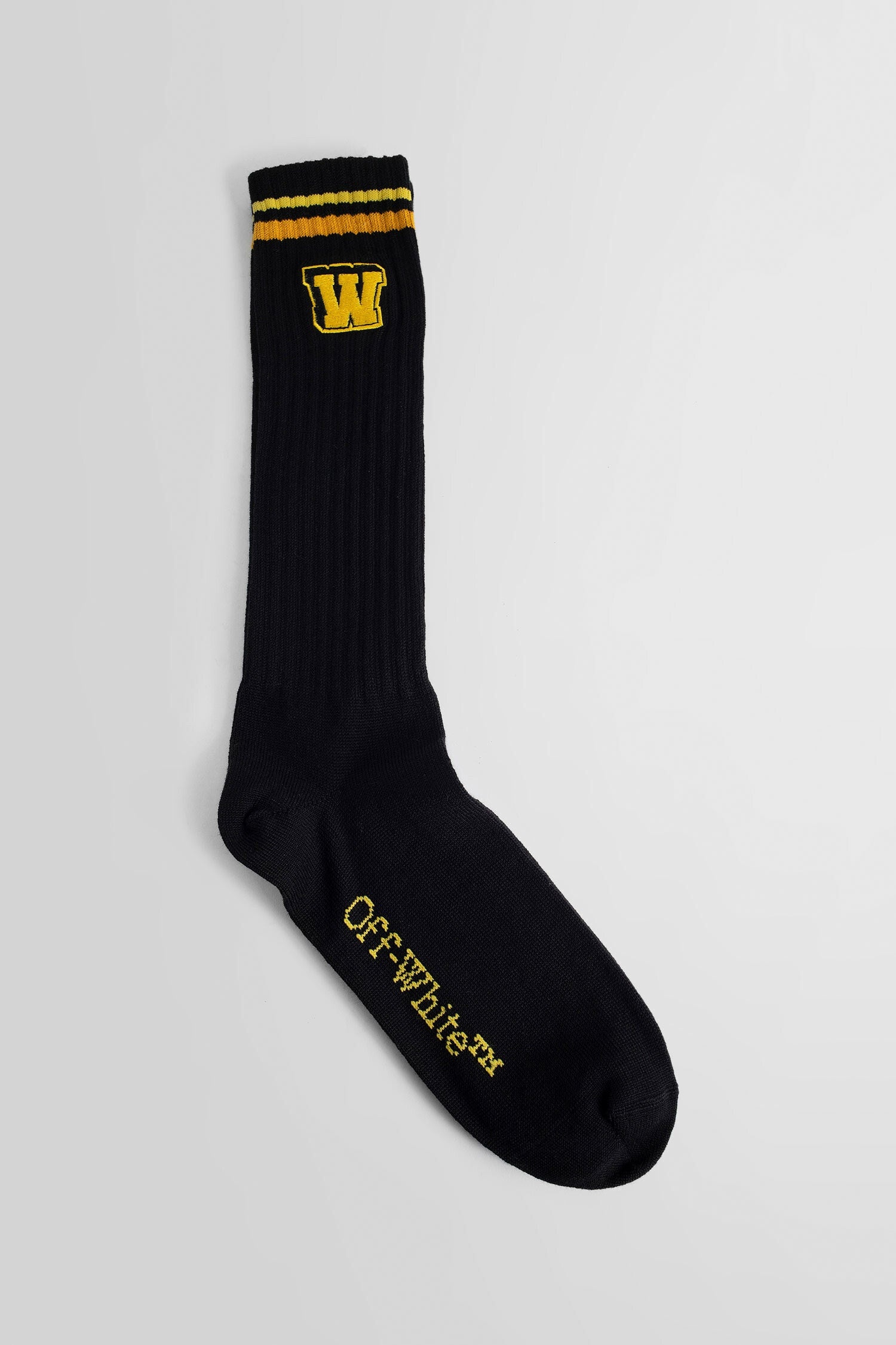 OFF-WHITE MAN BLACK SOCKS - 1