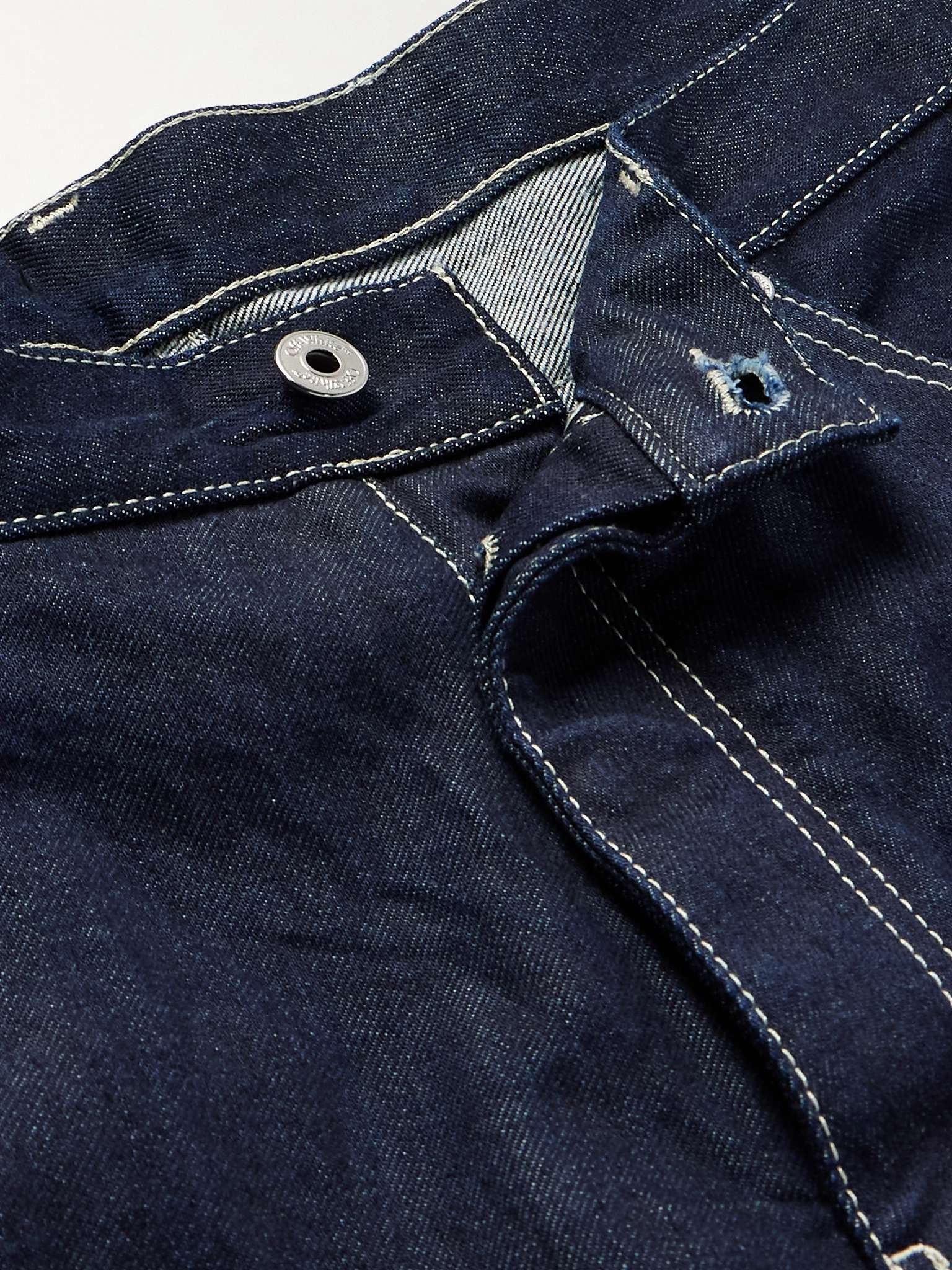 Logo-Embroidered Straight-Leg Jeans - 3