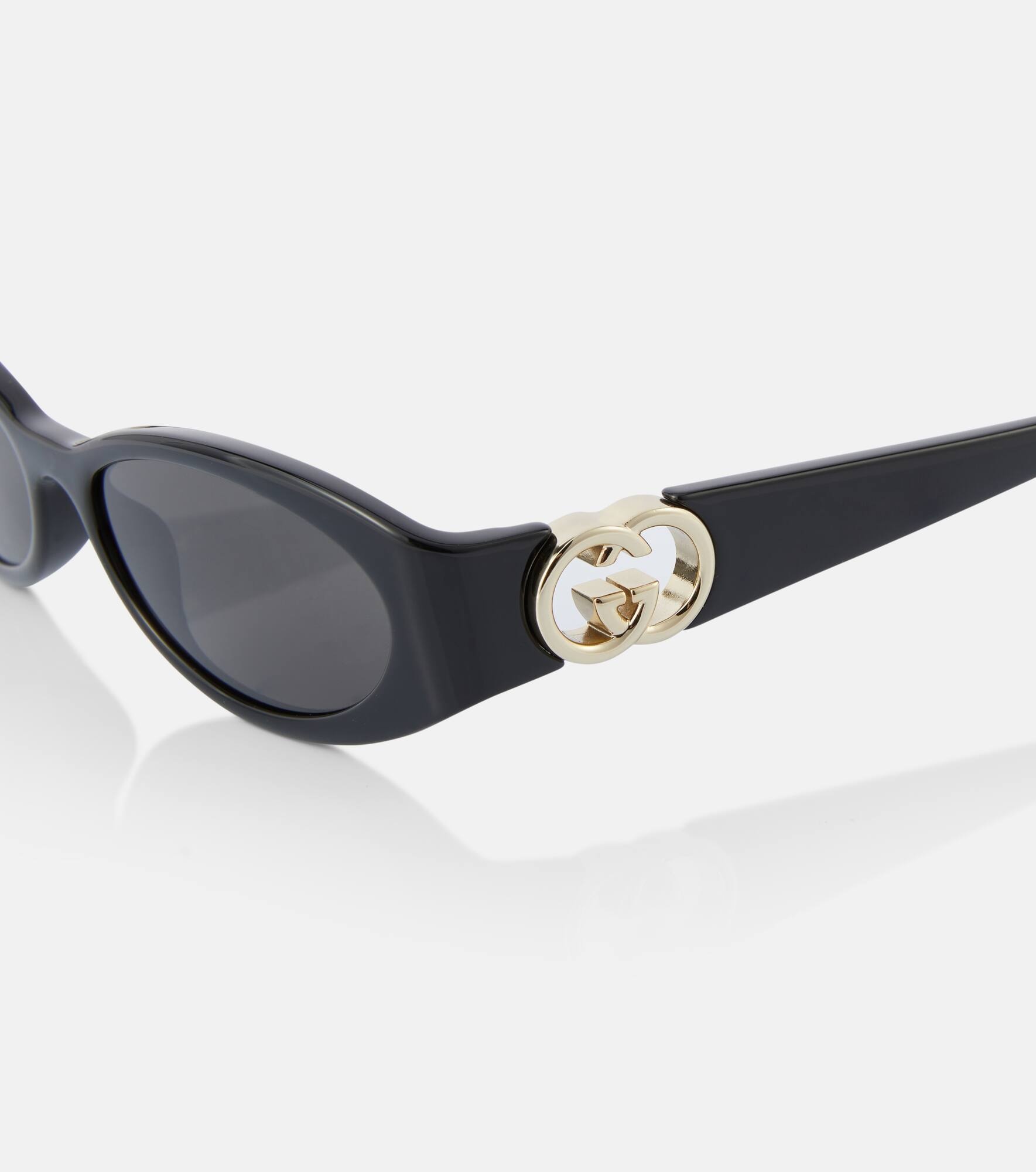 Interlocking G oval sunglasses - 2