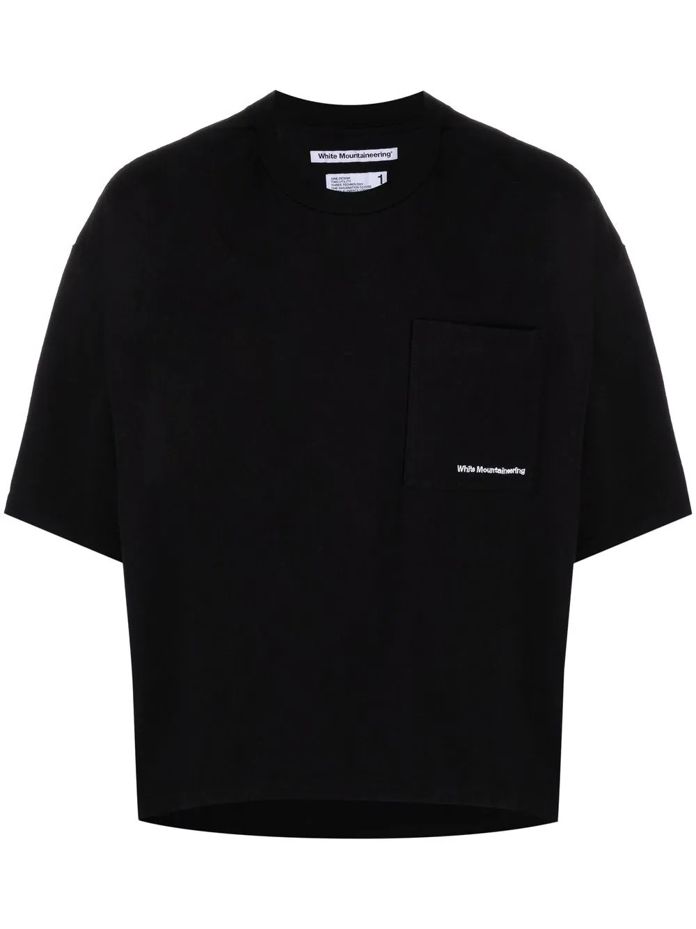 patch-pocket cotton T-Shirt - 1