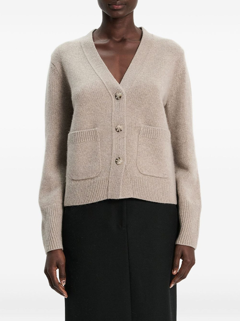 Janelle patch-pocket button cardigan 1