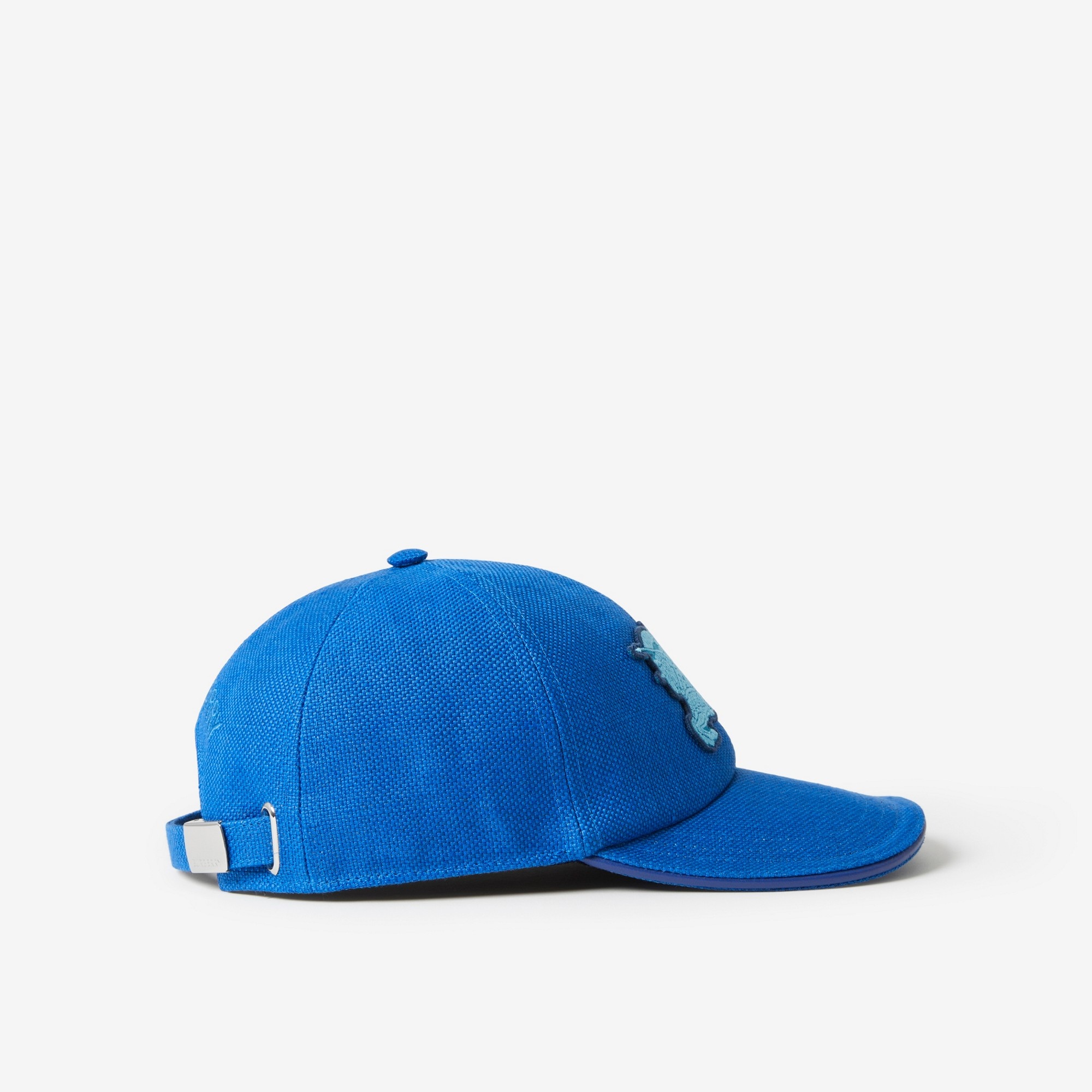 EKD Appliqué Linen Hemp Cotton Baseball Cap - 2