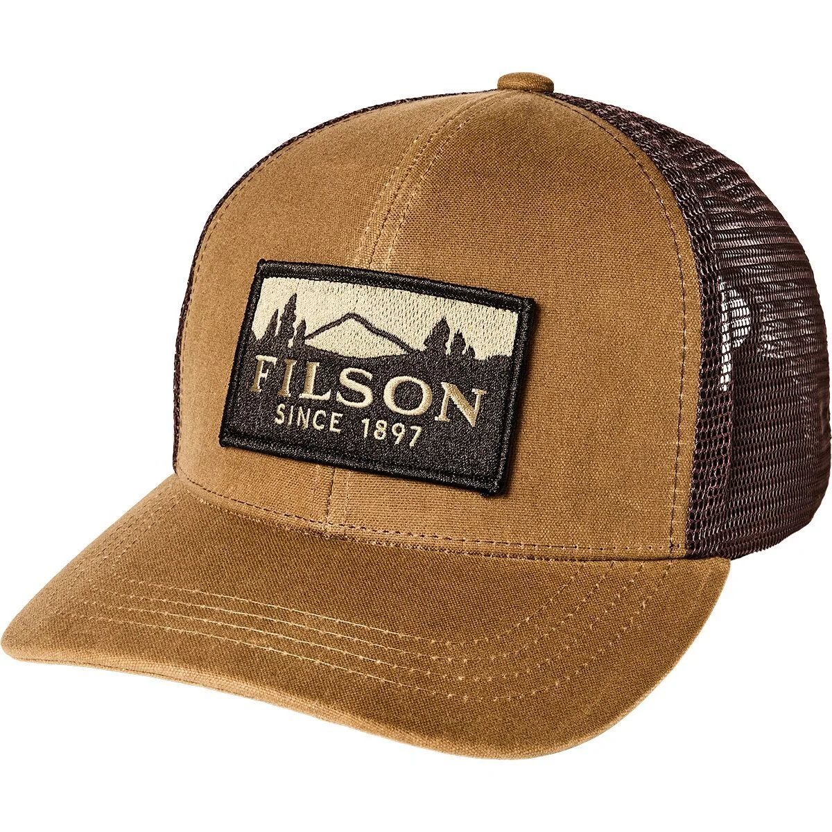 Scenic Waxed Logger Mesh Cap - 1