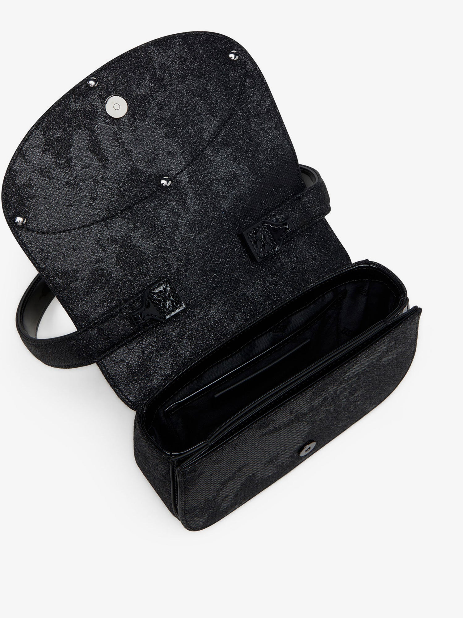 Diesel Women 1Dr Glitter Fabric Shoulder Bag - 5