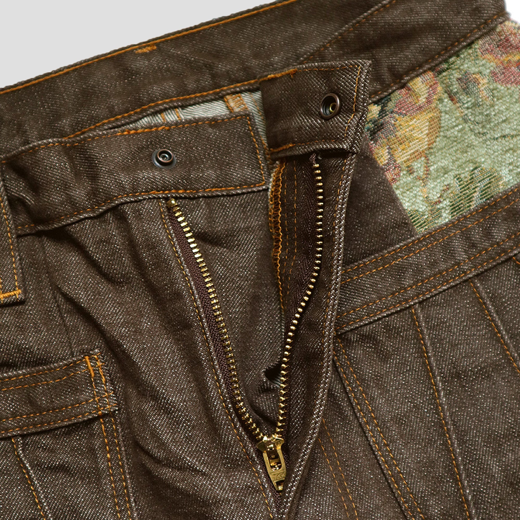 GOBELIN x DENIM 2TONE GYPSY BUGGY PANTS - 3