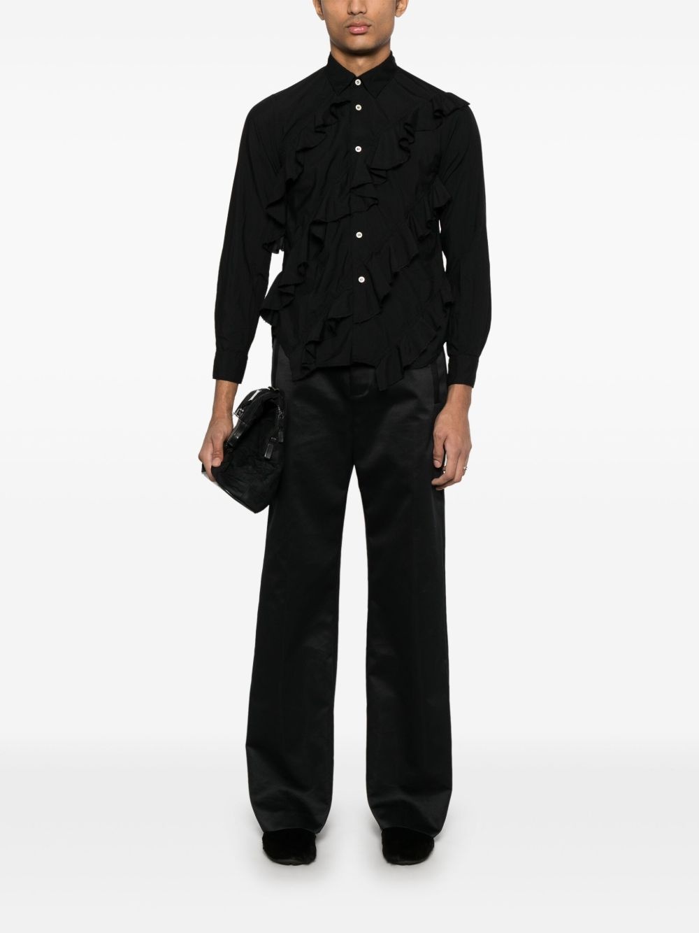 ruffled blouse - 2