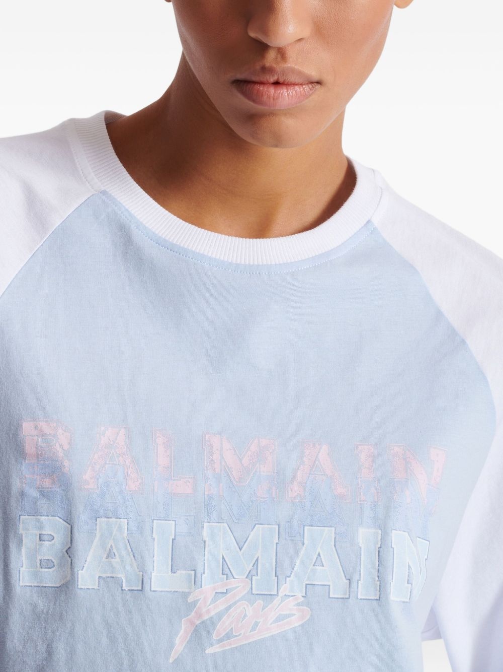 cropped T-shirt - 7