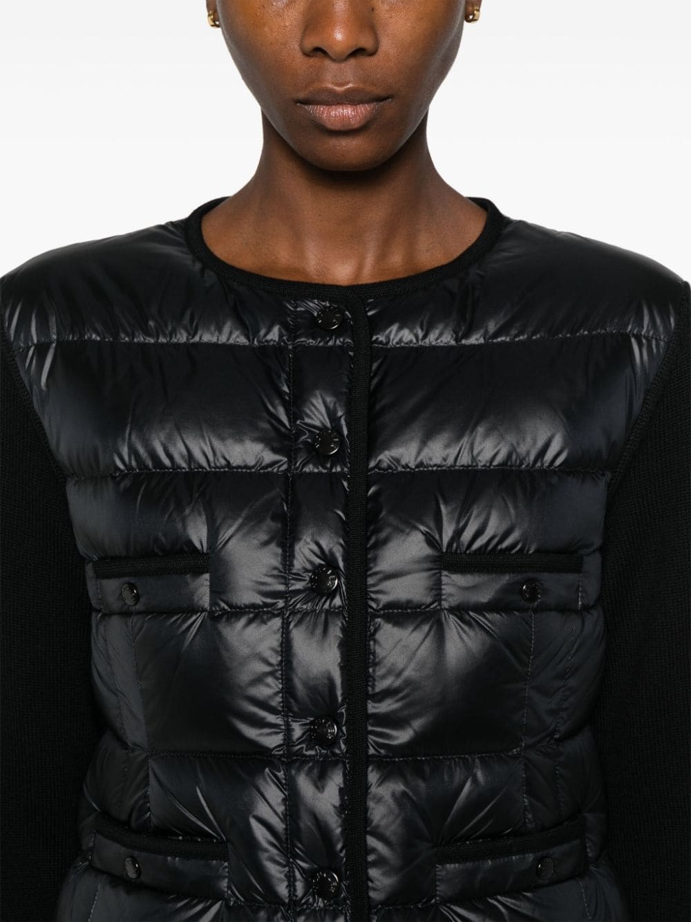 panelled-design jacket - 5