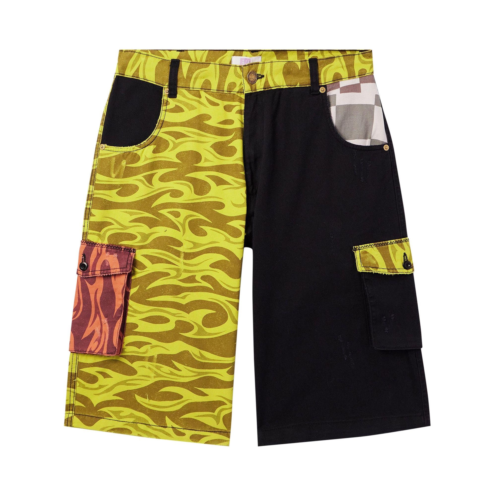 ERL Printed Cargo Shorts 'Multicolor' - 1