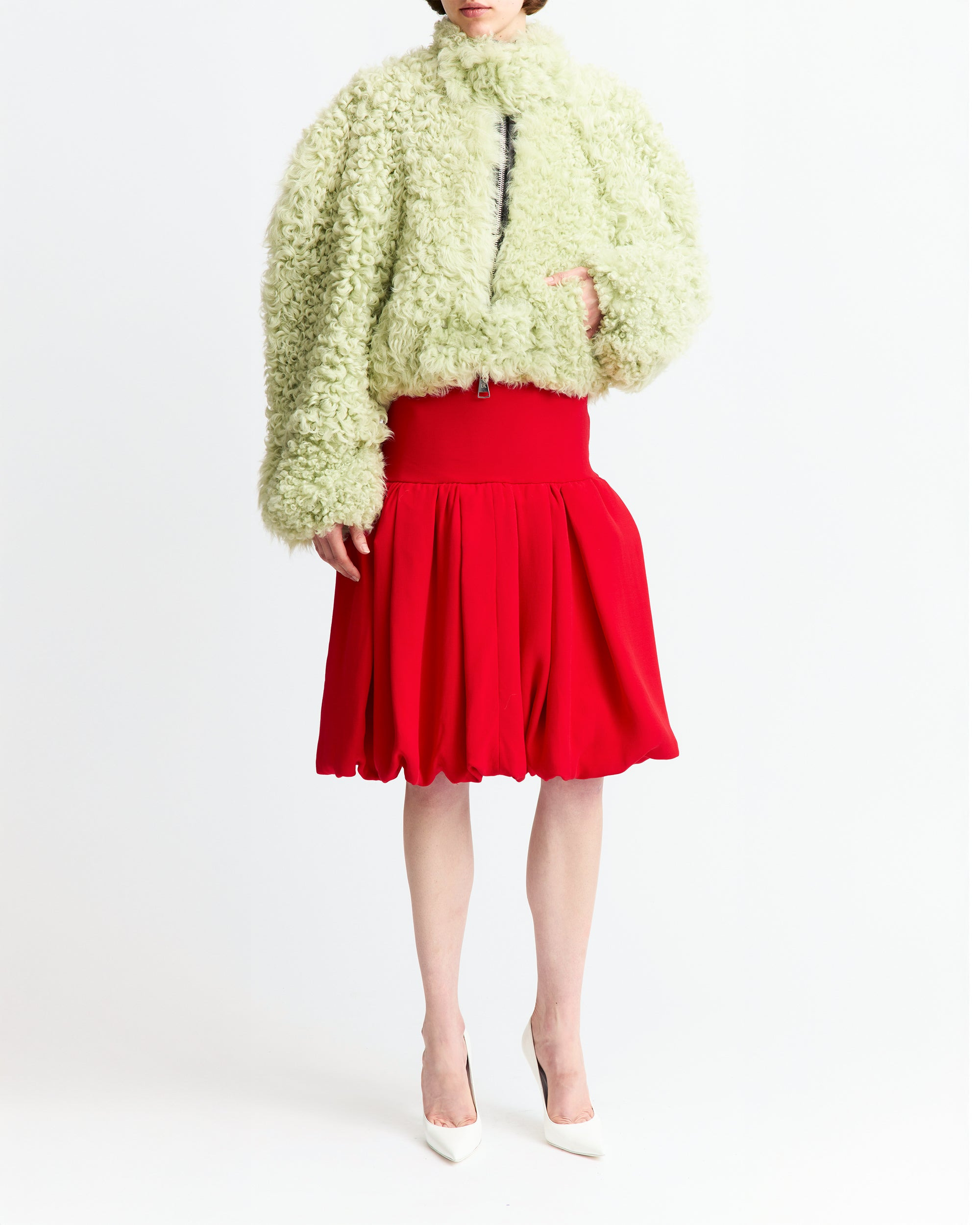 NOFRE JACKET IN SHEARLING - 2