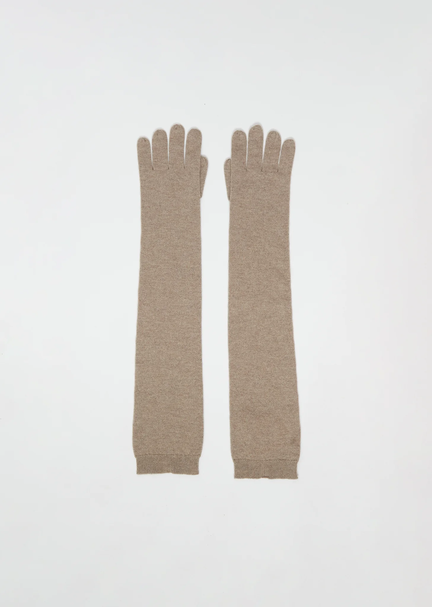 Alta Cashmere Gloves — Sahara Mélange - 1