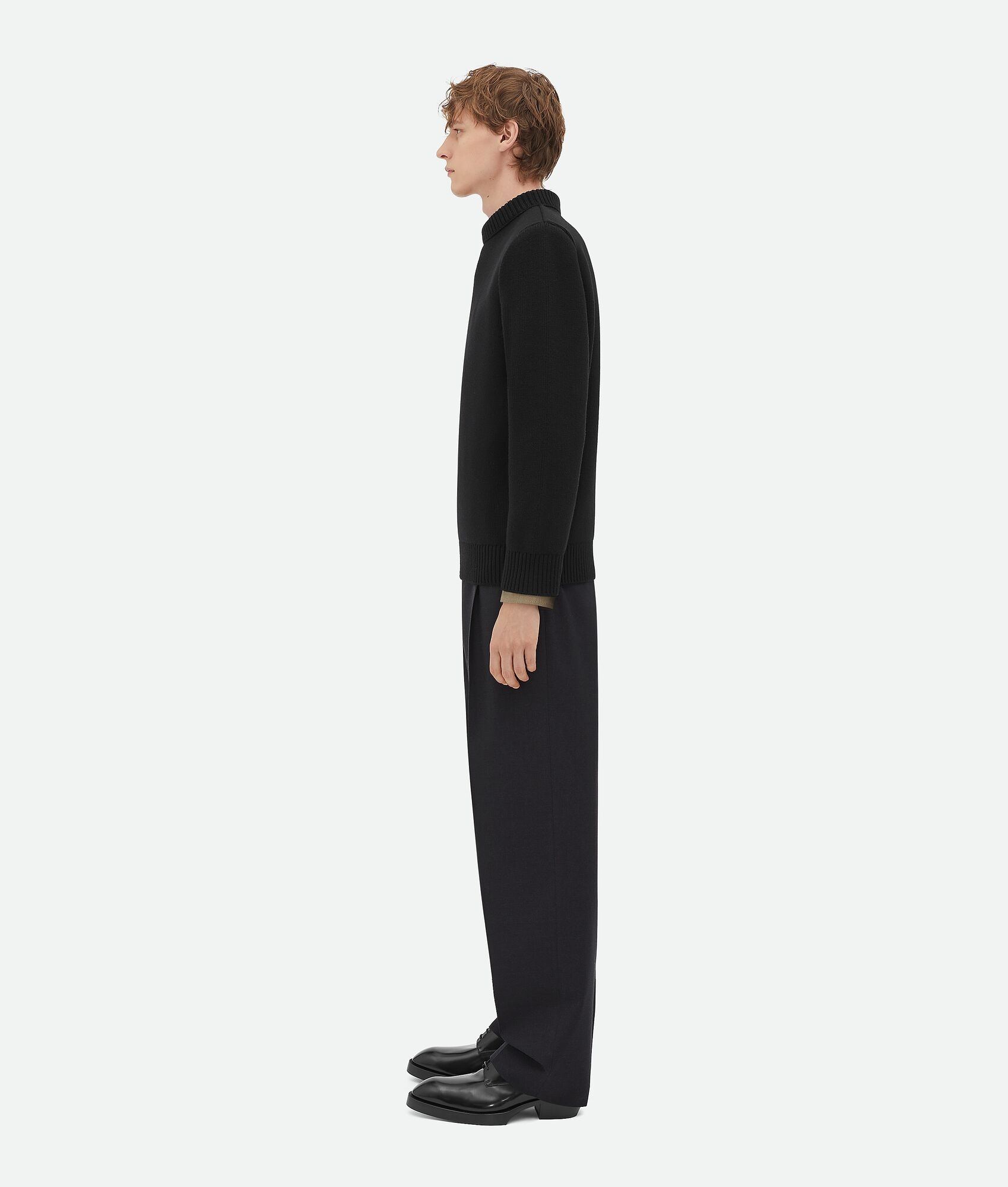 Classic Wool Tailored Jumper - 2