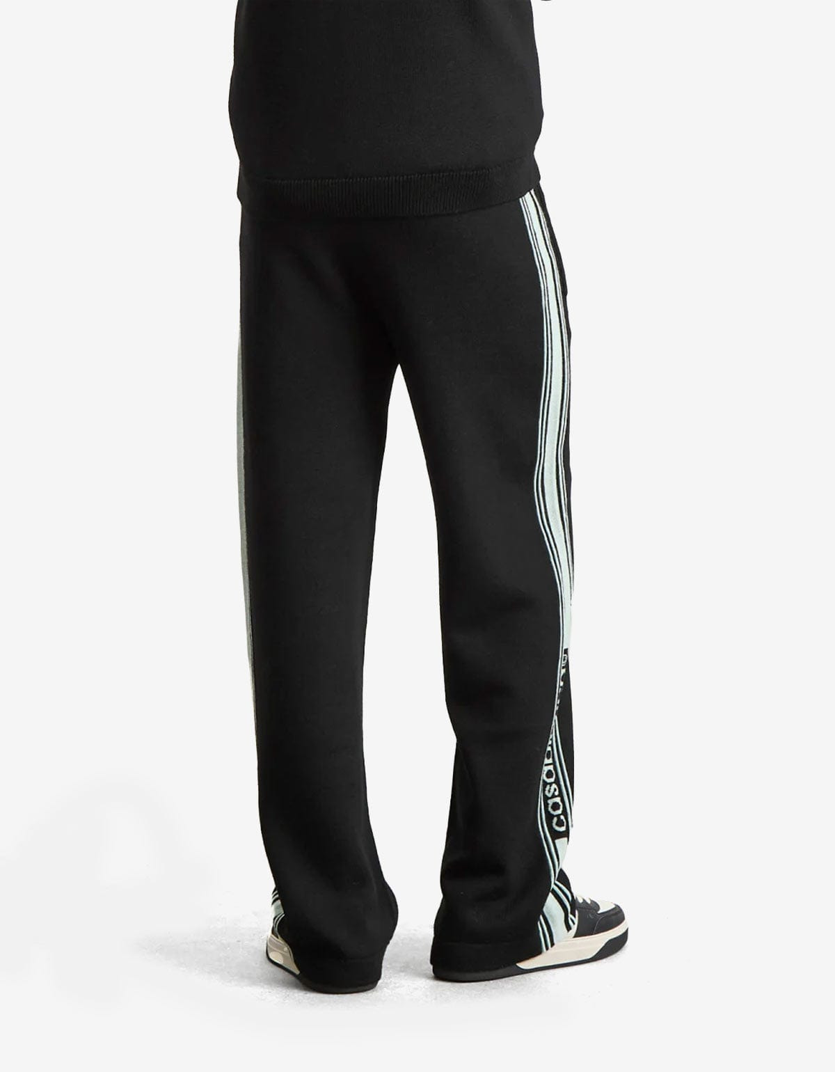 Casablanca Black Merino Wool Track Pants - 2