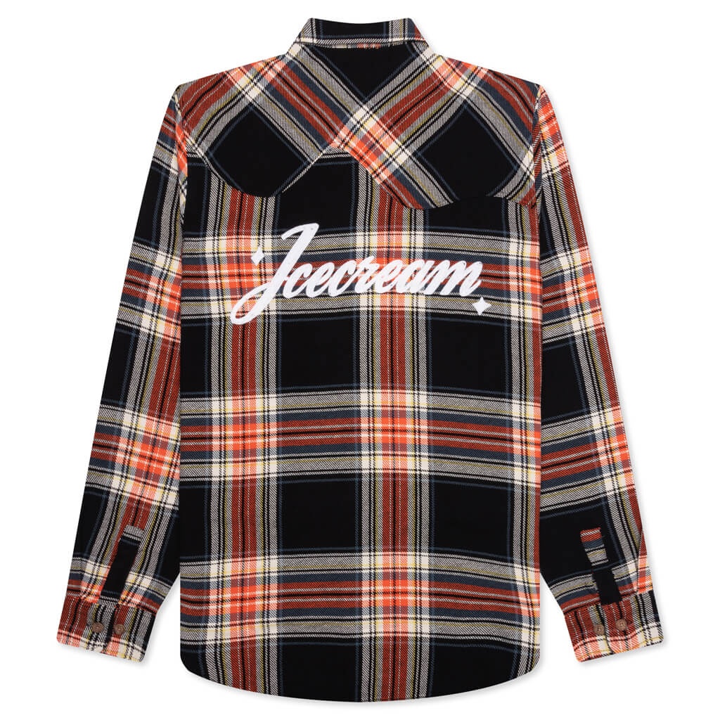 SCRIPT L/S WOVEN - PLAID - 2